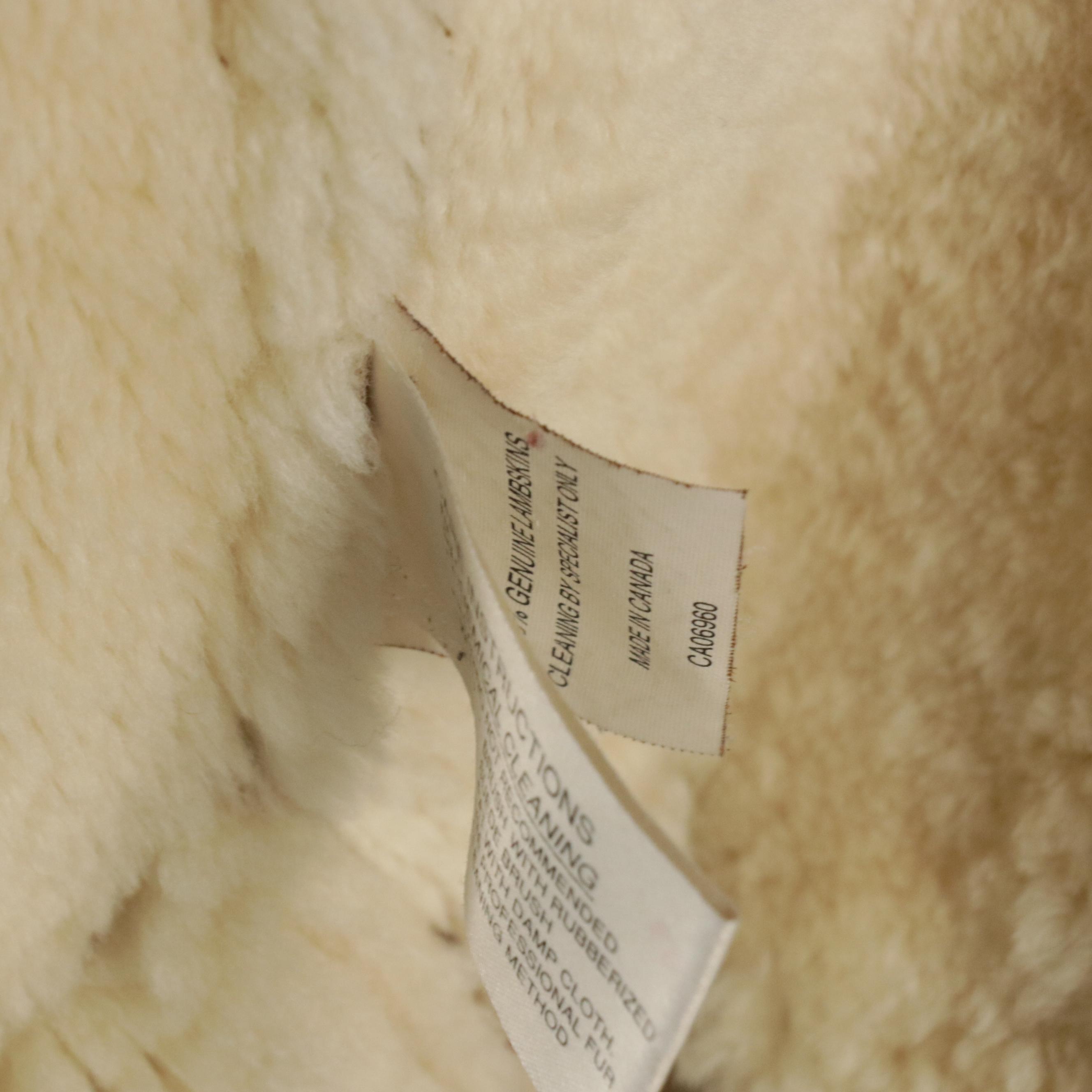 Hammer Lambskin Shearling Coat