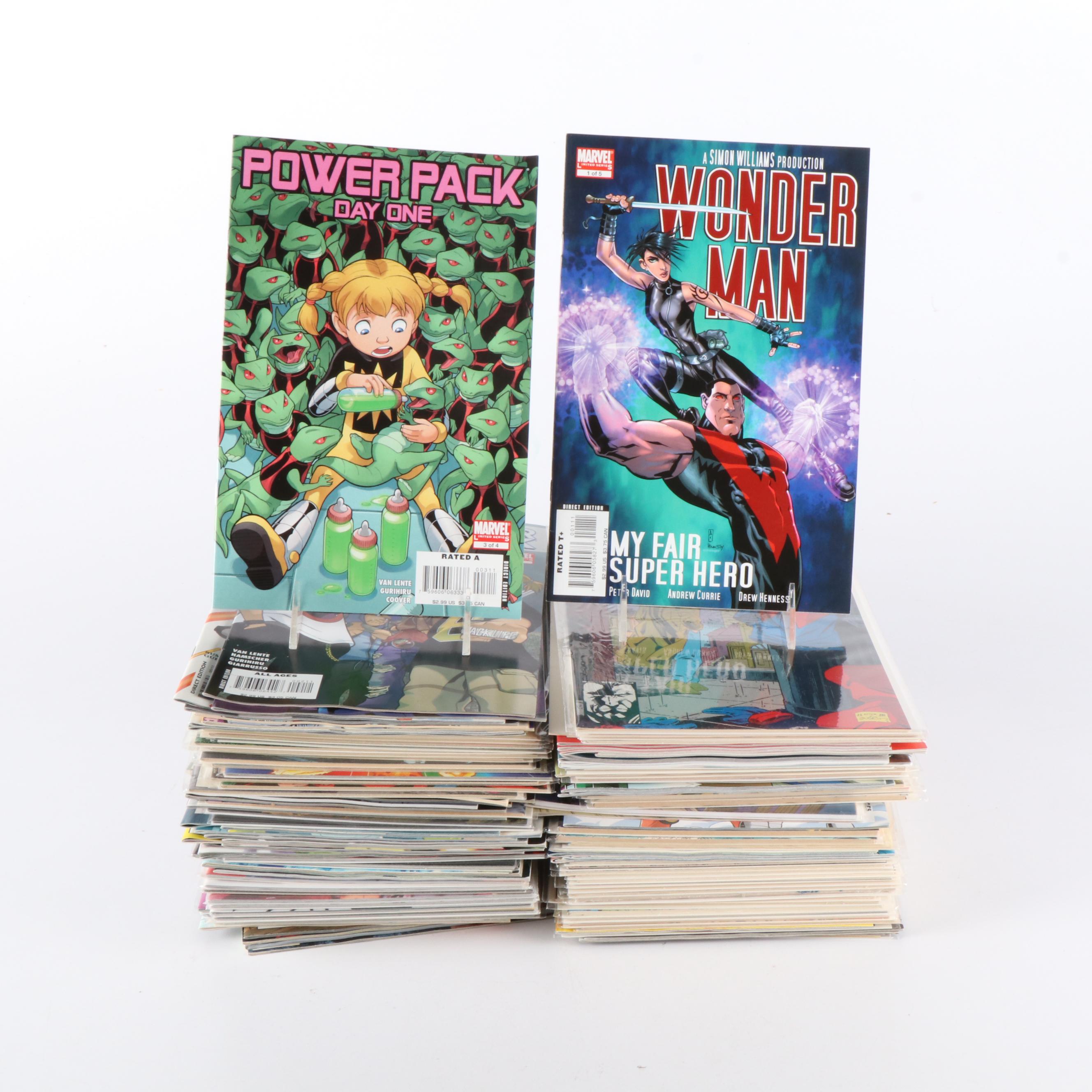 Modern Age Marvel "Wonder-Man", "Power Pack" and Over 100 Other Comics