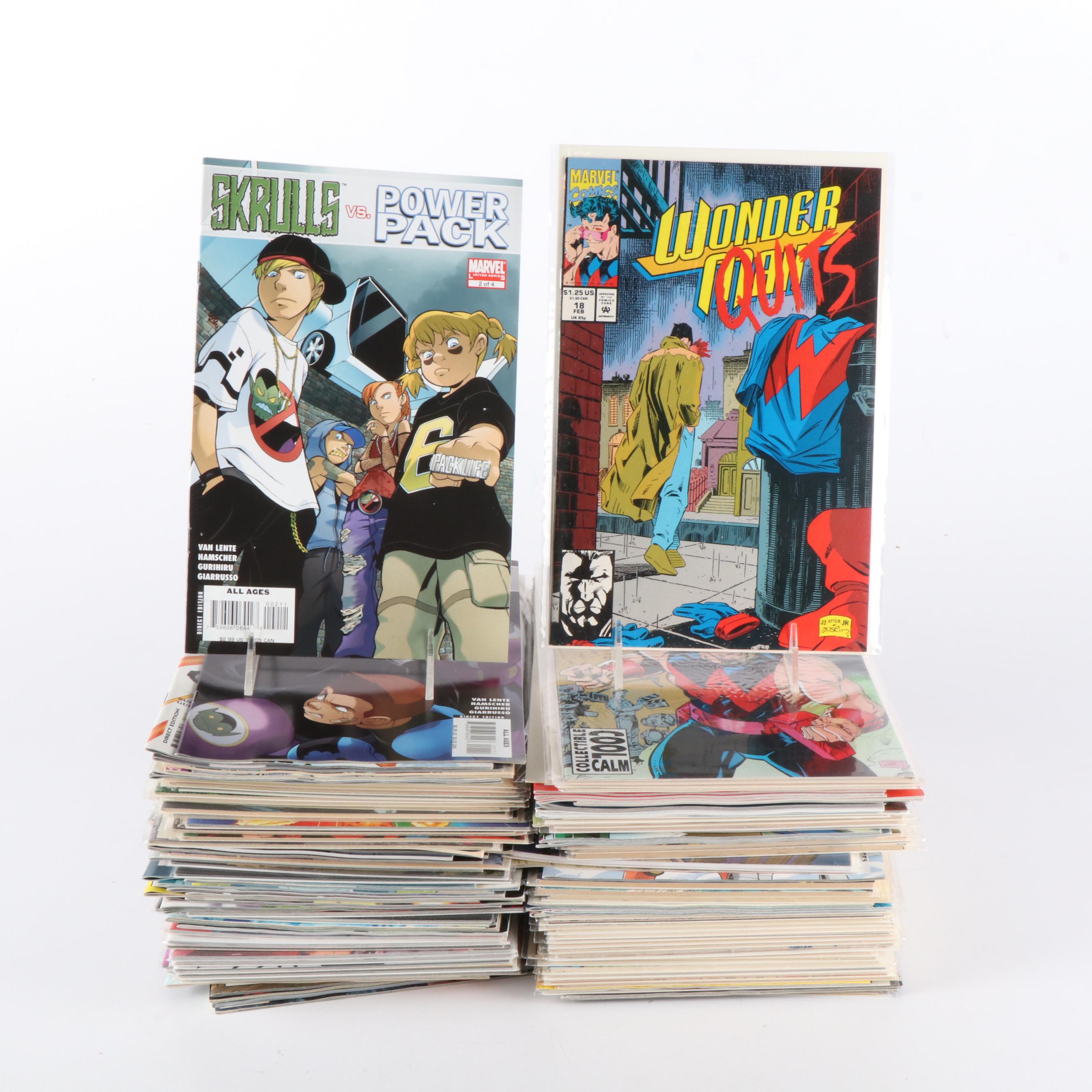 Modern Age Marvel "Wonder-Man", "Power Pack" and Over 100 Other Comics