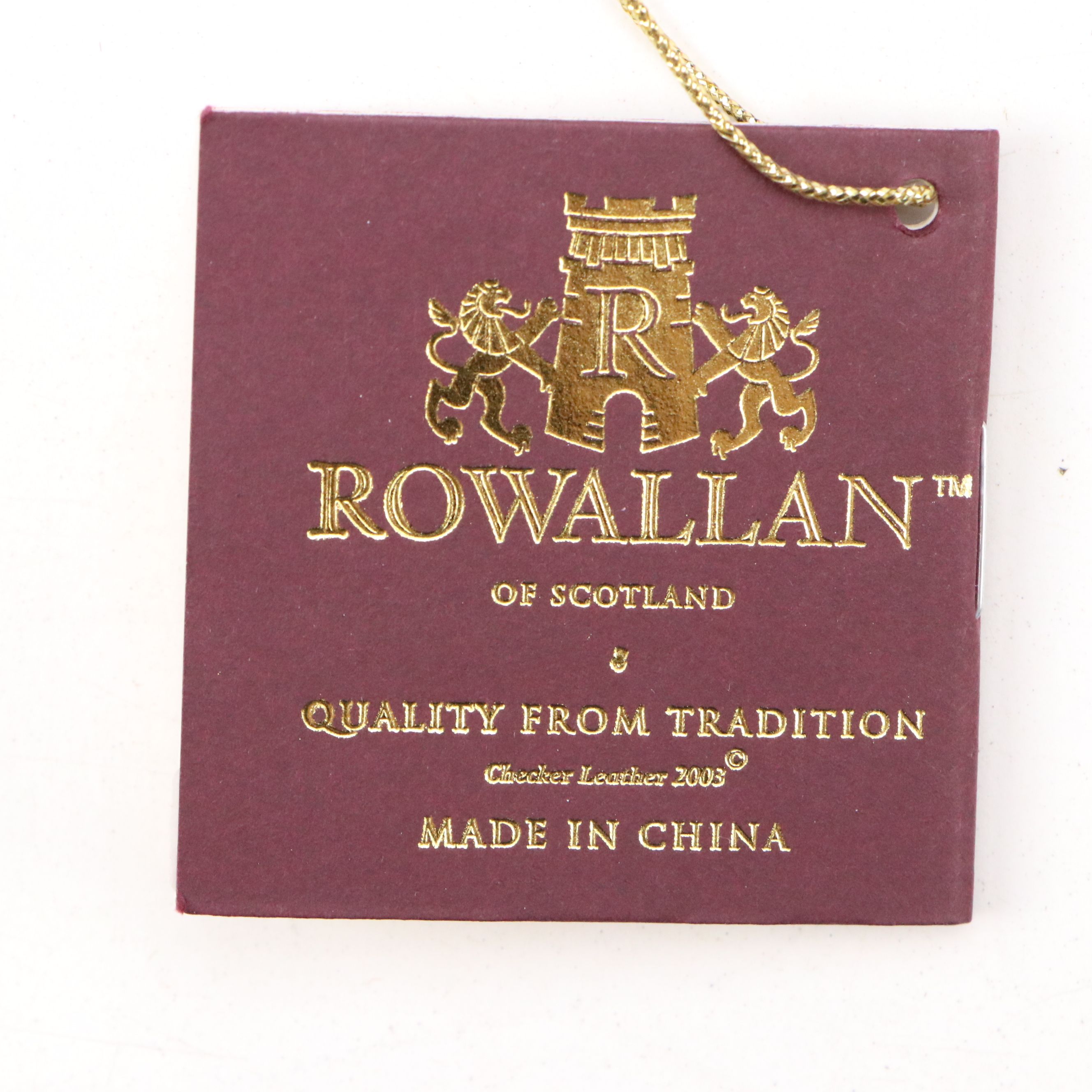 Rowallan Pink and Orange Leather Travel Jewelry Cases