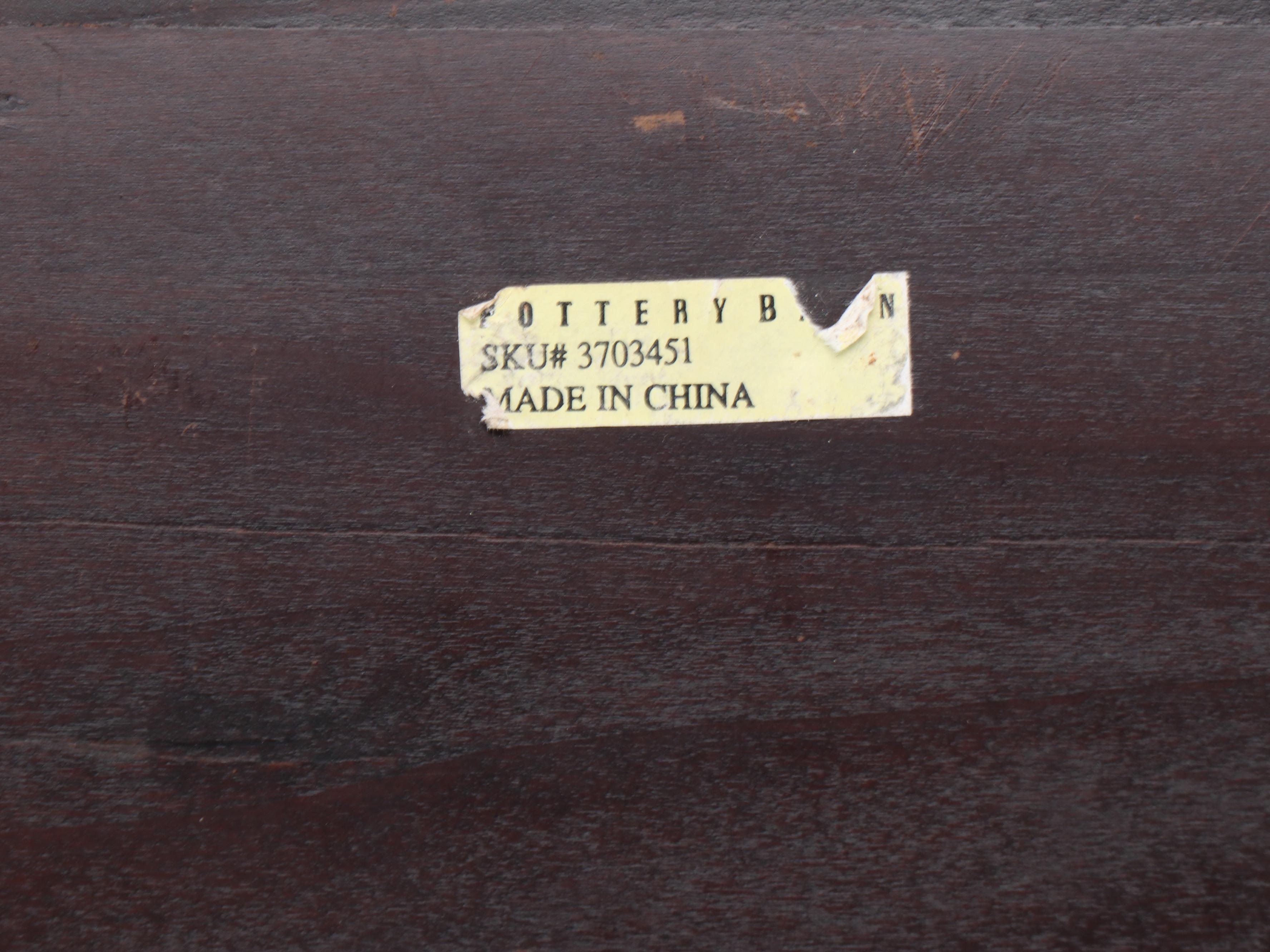 Needlepoint Floral Footrest, Wood Stool, and Wooden Shelf