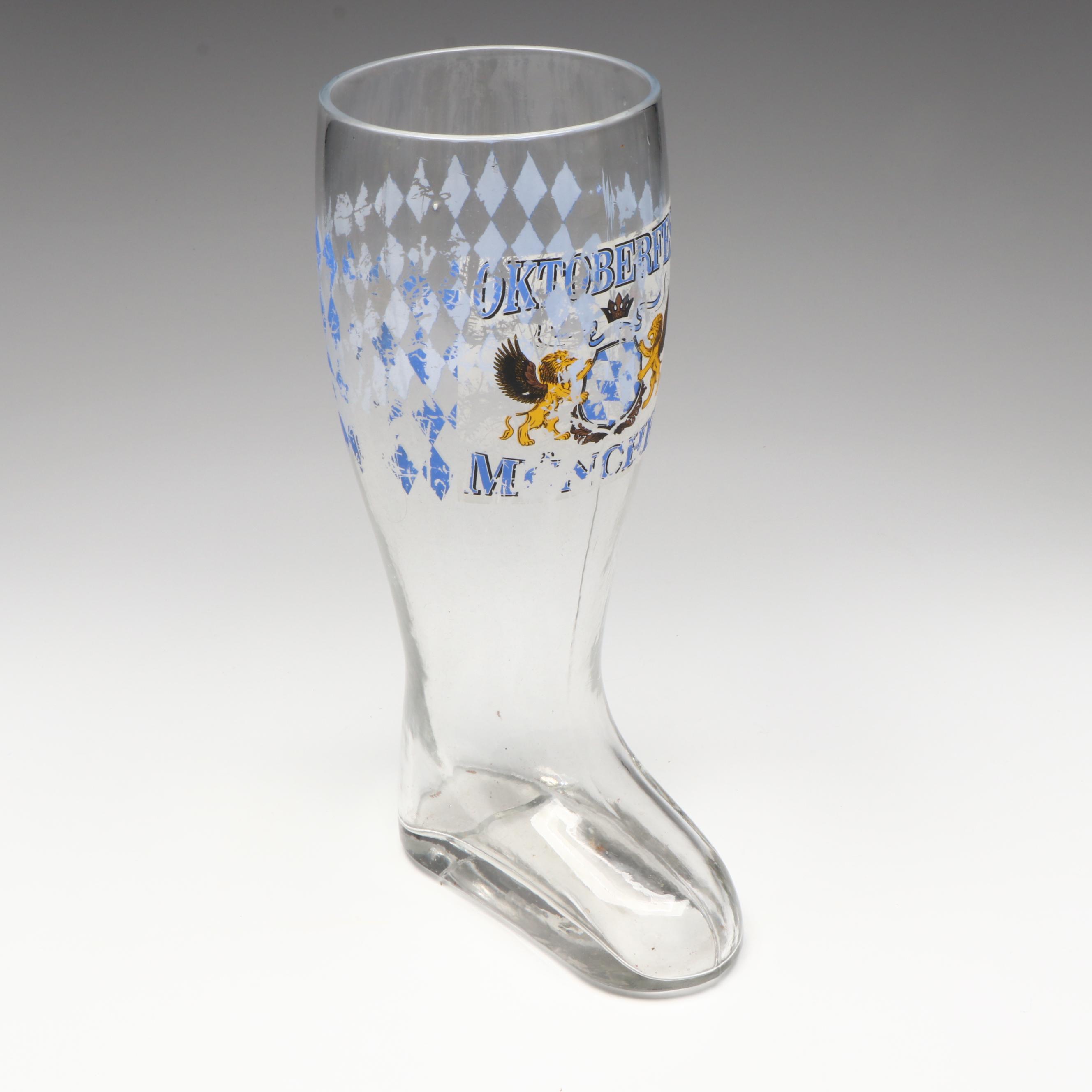 Humidor with Cigar Slots, Ceramic Decanter Set, Boot Glass and Horsehair Pin