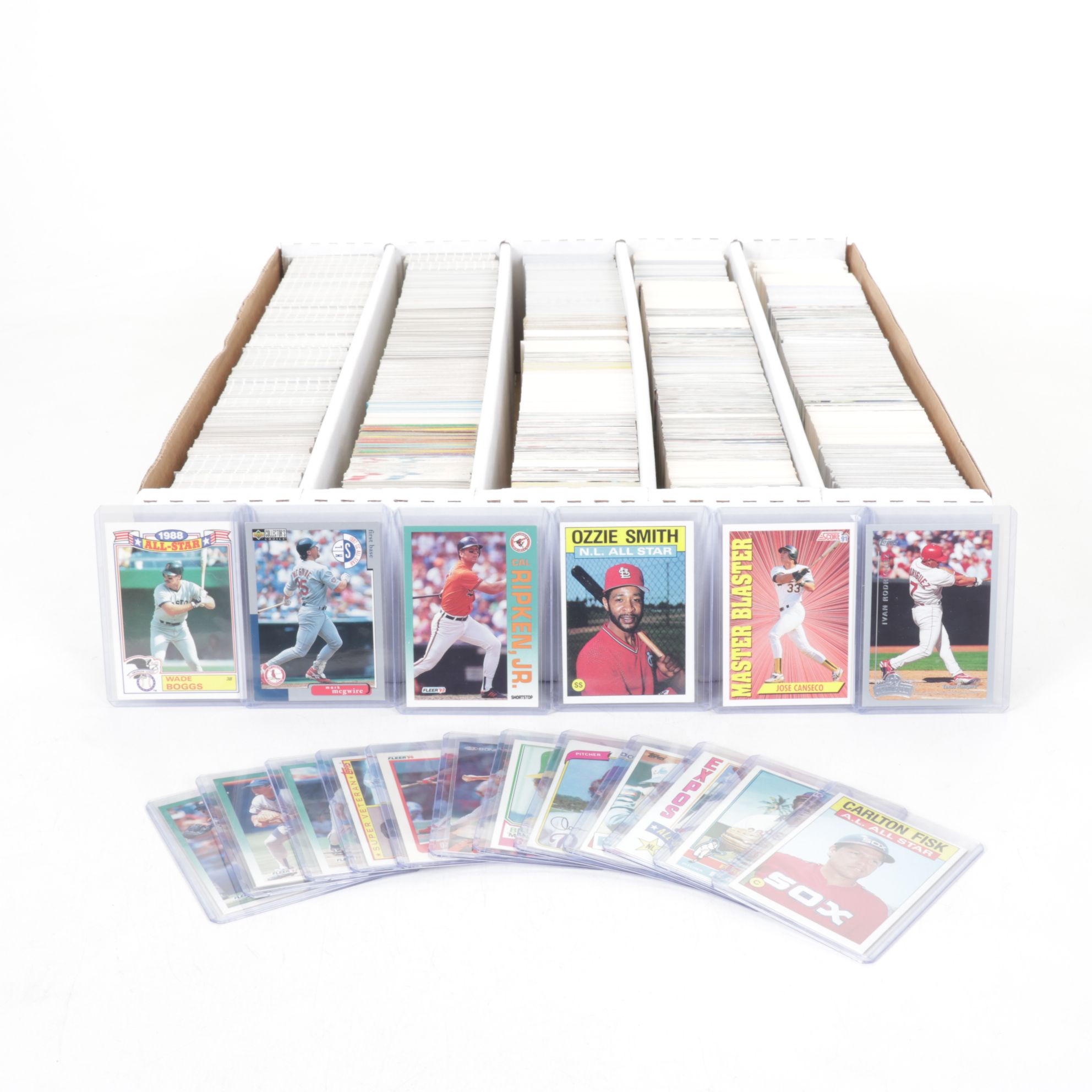 Wade Boggs, Mark McGwire & Other Baseball Trading Cards