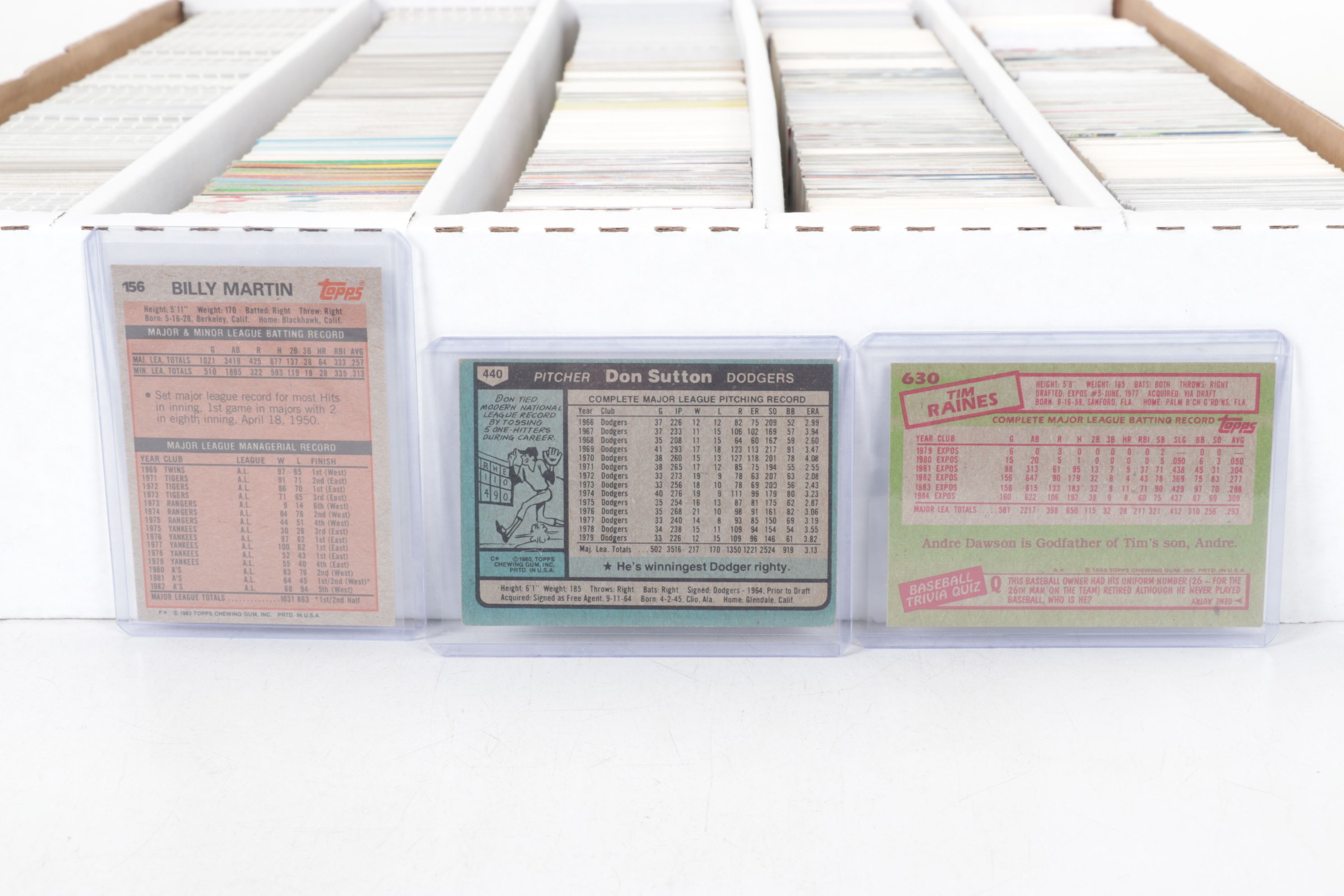 Wade Boggs, Mark McGwire & Other Baseball Trading Cards