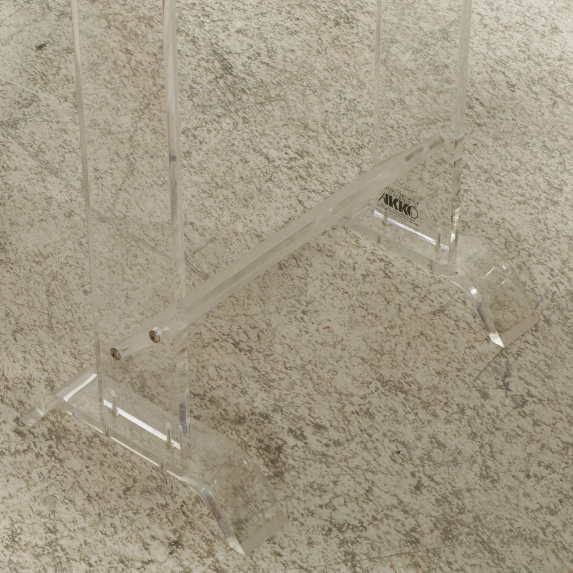 Gentleman's Butler Chair, Folding Stand, and Acrylic Stand