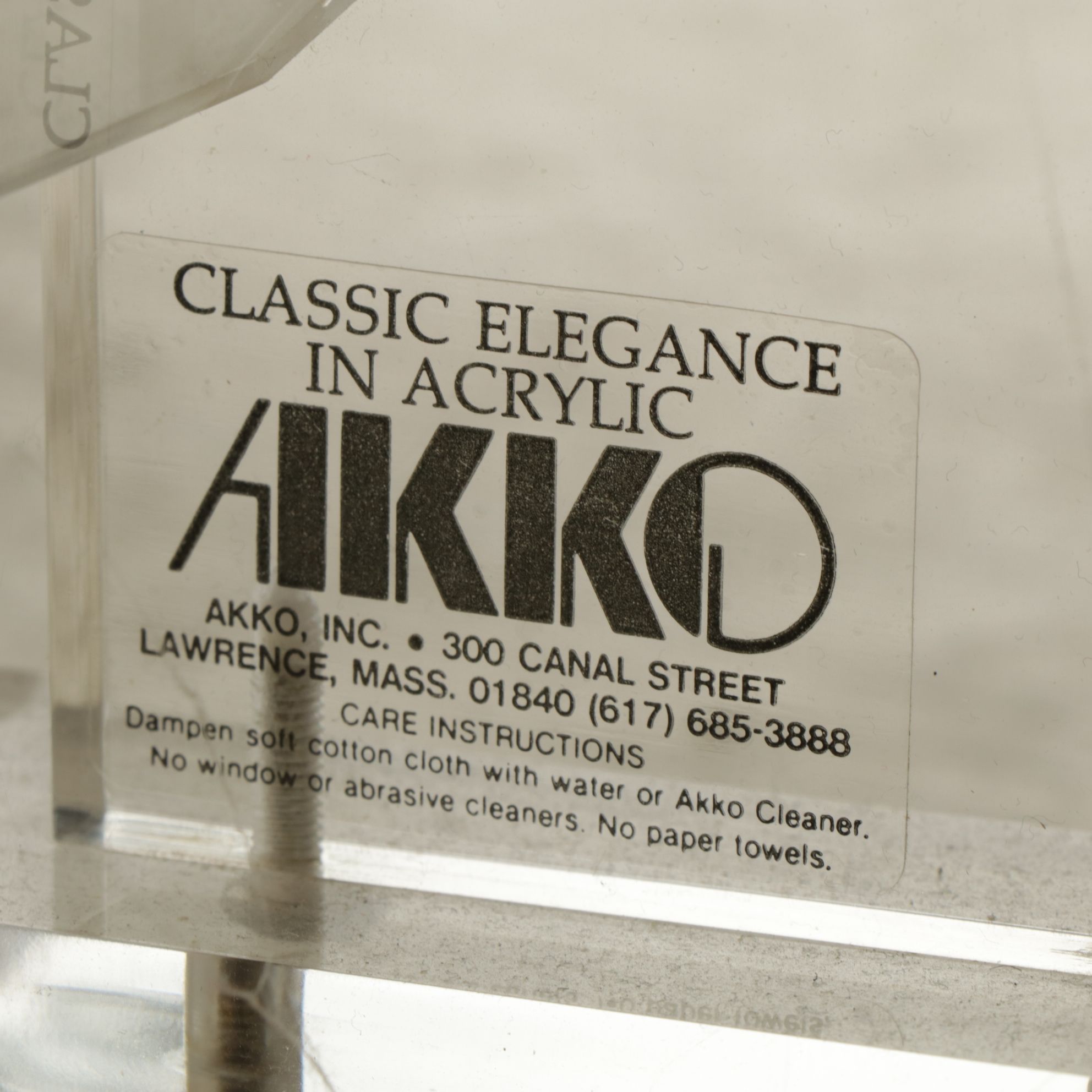 Gentleman's Butler Chair, Folding Stand, and Acrylic Stand