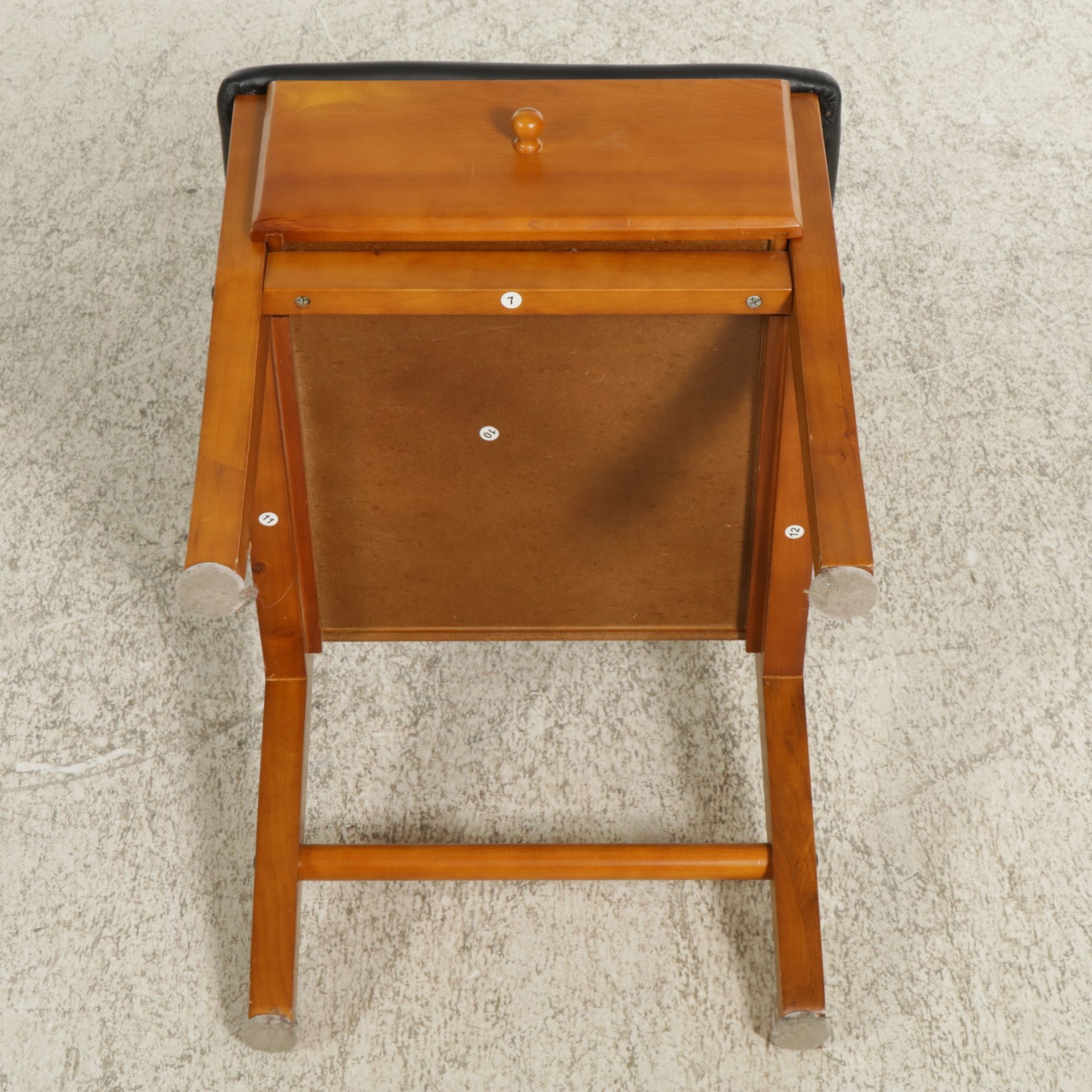 Gentleman's Butler Chair, Folding Stand, and Acrylic Stand