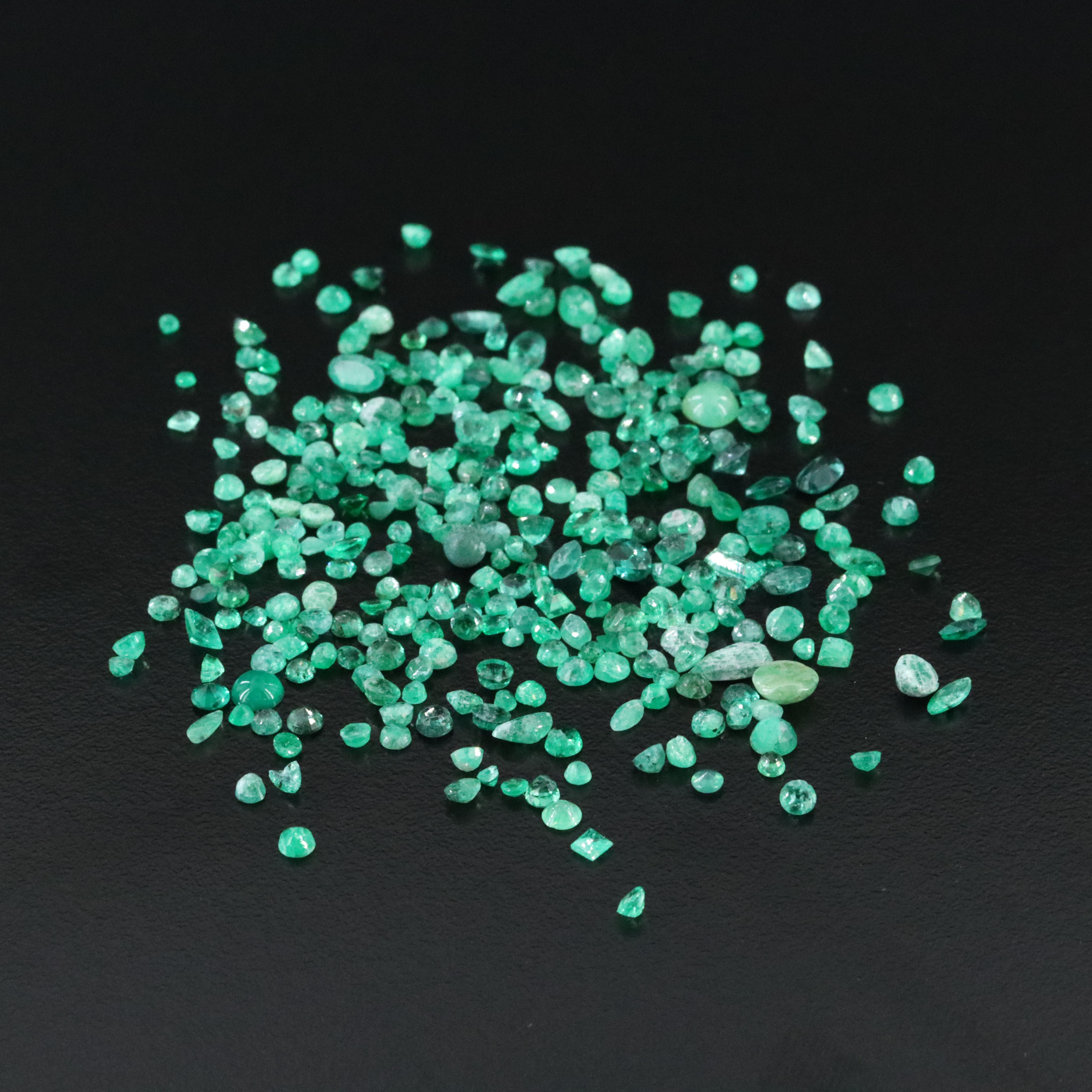 Loose 25.18 CTW Emerald Lot