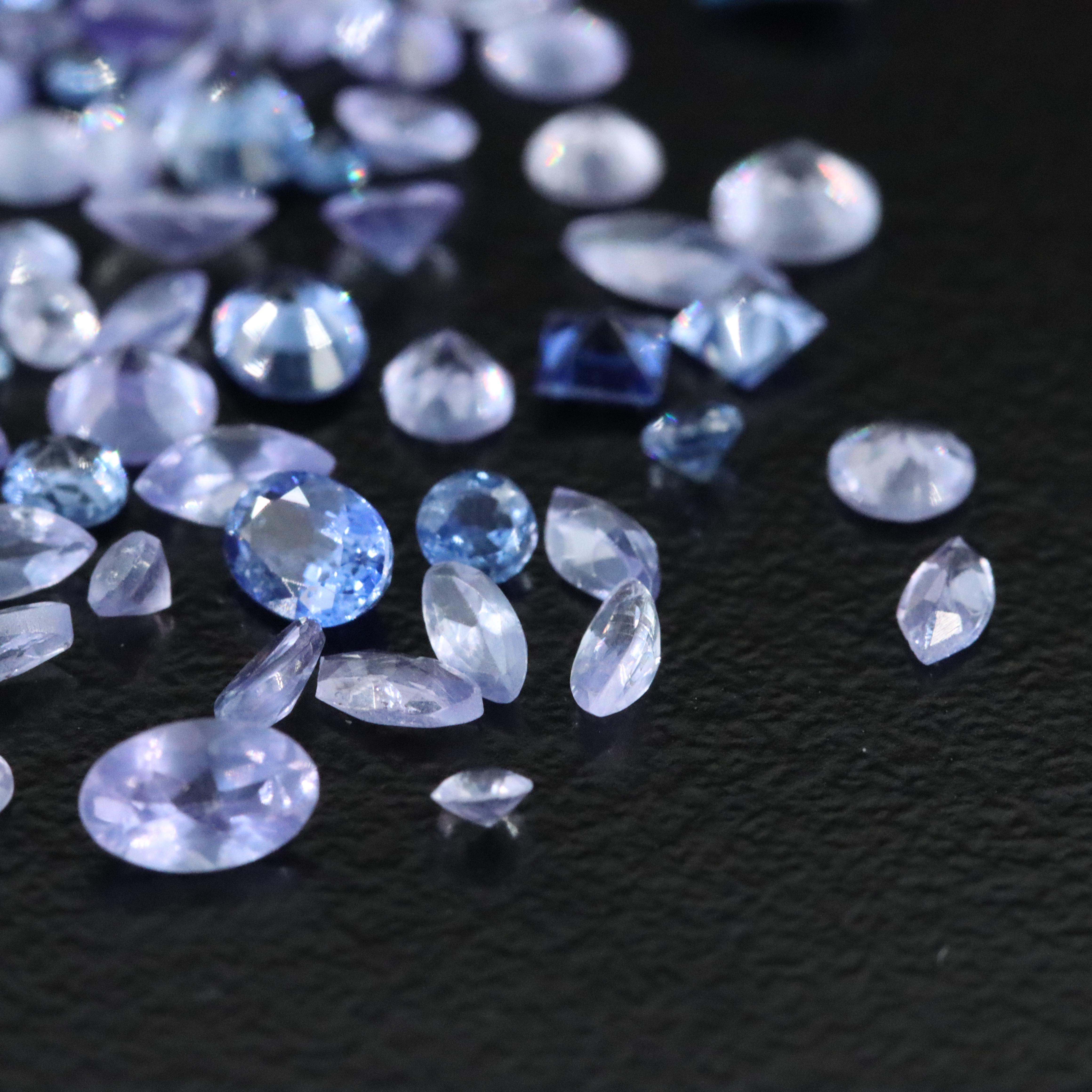 Loose 13.24 CTW Tanzanite and Sapphire Lot