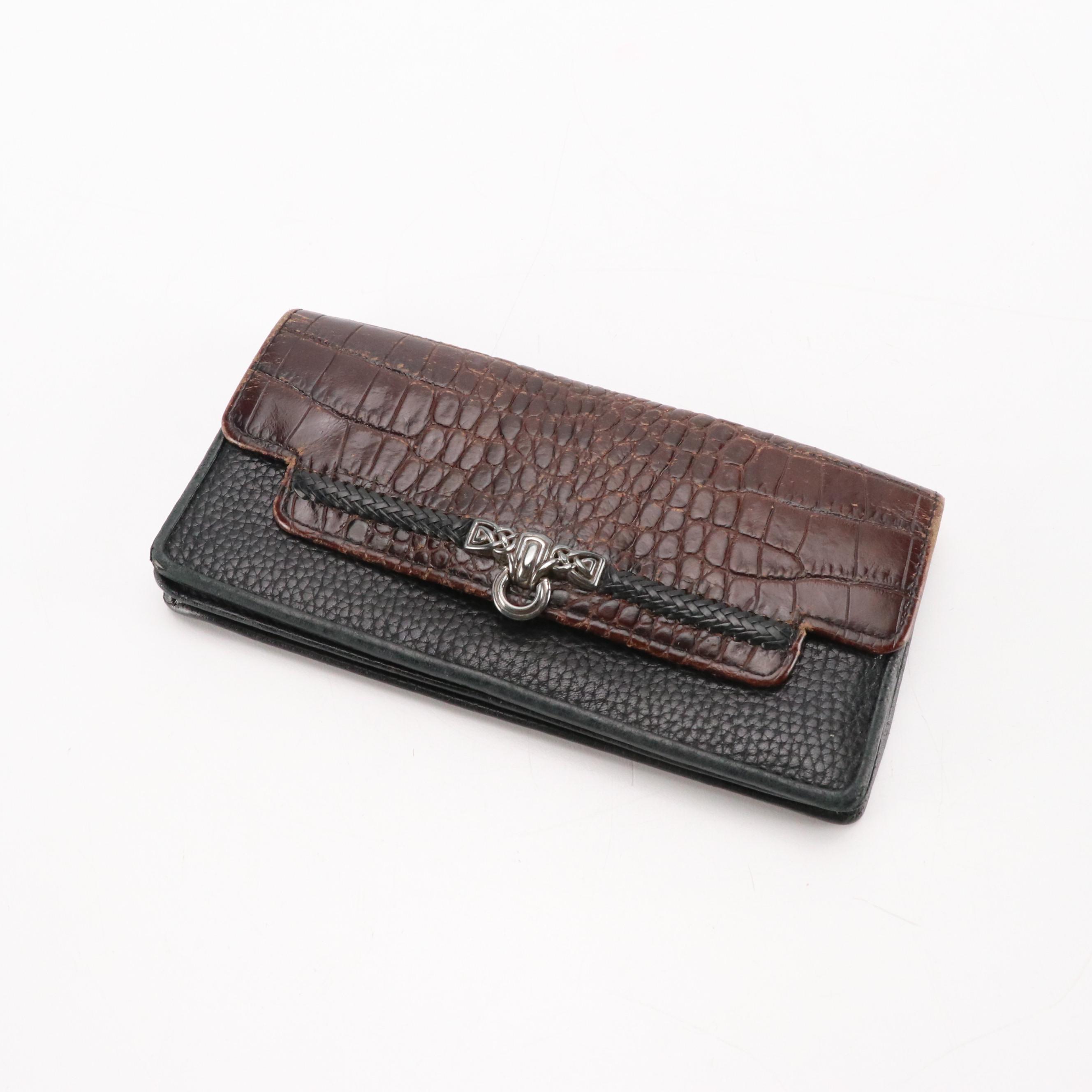 Brahmin Crossbody Bag, Wallet and Zip Pouch, Brighton Assorted Leather Belts