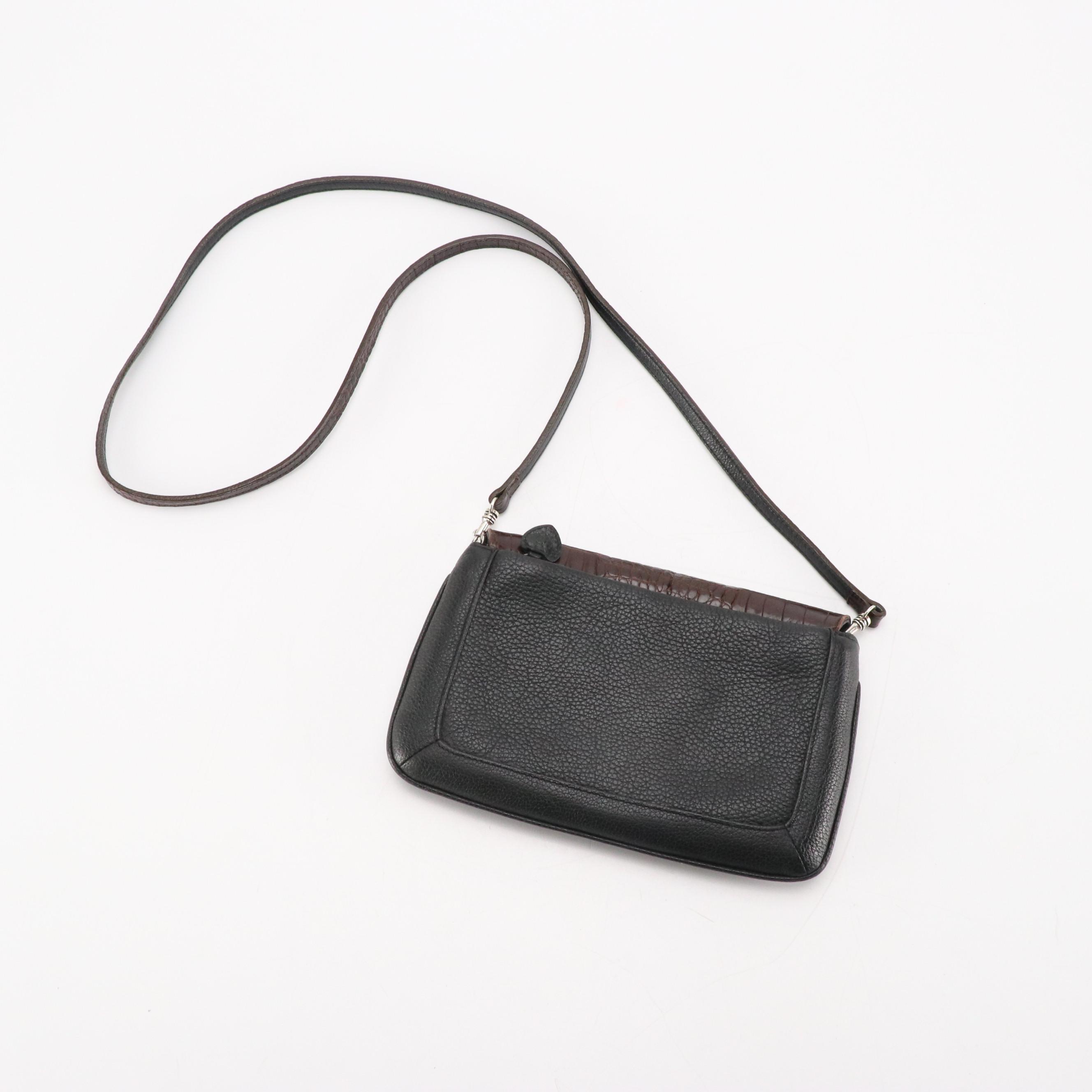 Brahmin Crossbody Bag, Wallet and Zip Pouch, Brighton Assorted Leather Belts