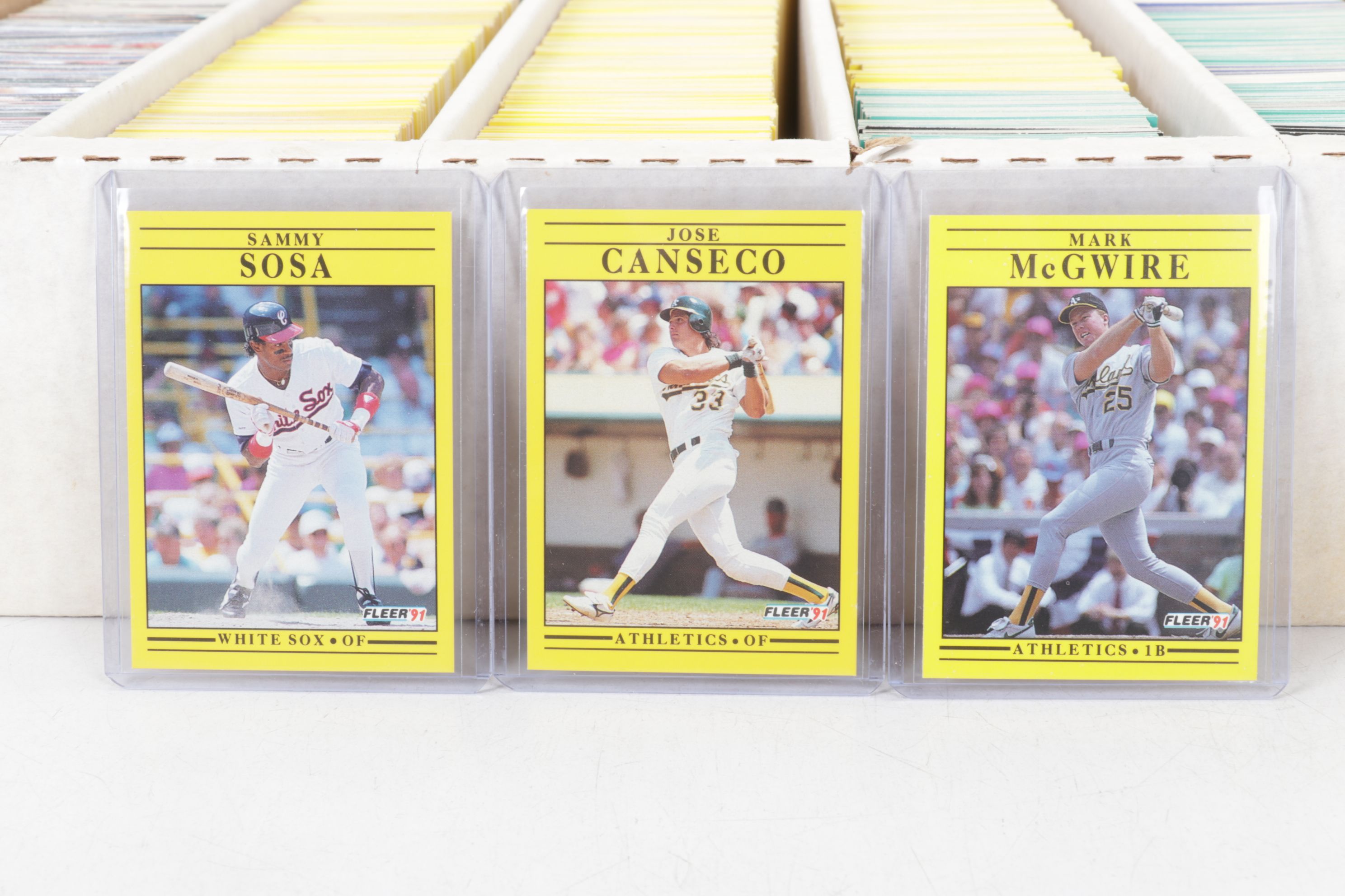 5,000 Assorted Topps, Score and Fleer Mint Condition Baseball Cards, 1989-1997