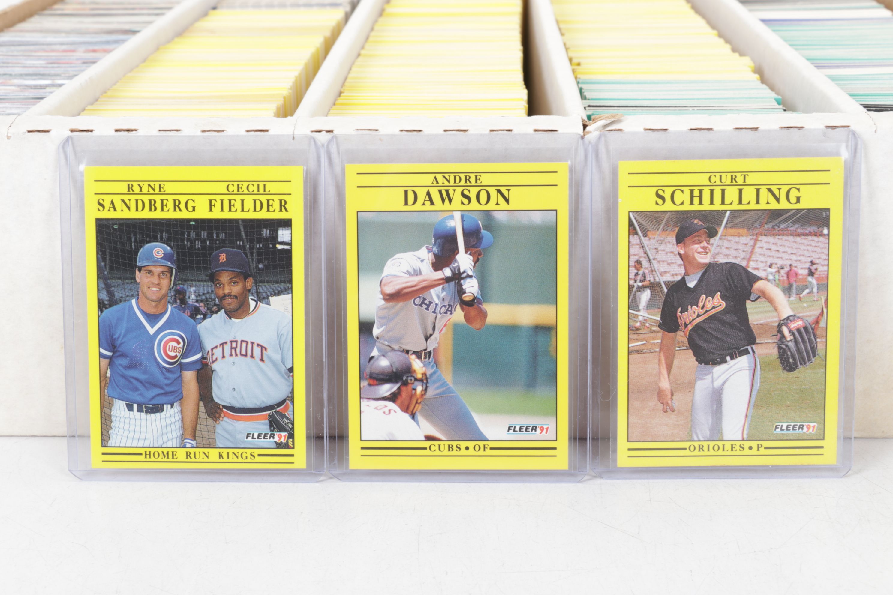 5,000 Assorted Topps, Score and Fleer Mint Condition Baseball Cards, 1989-1997