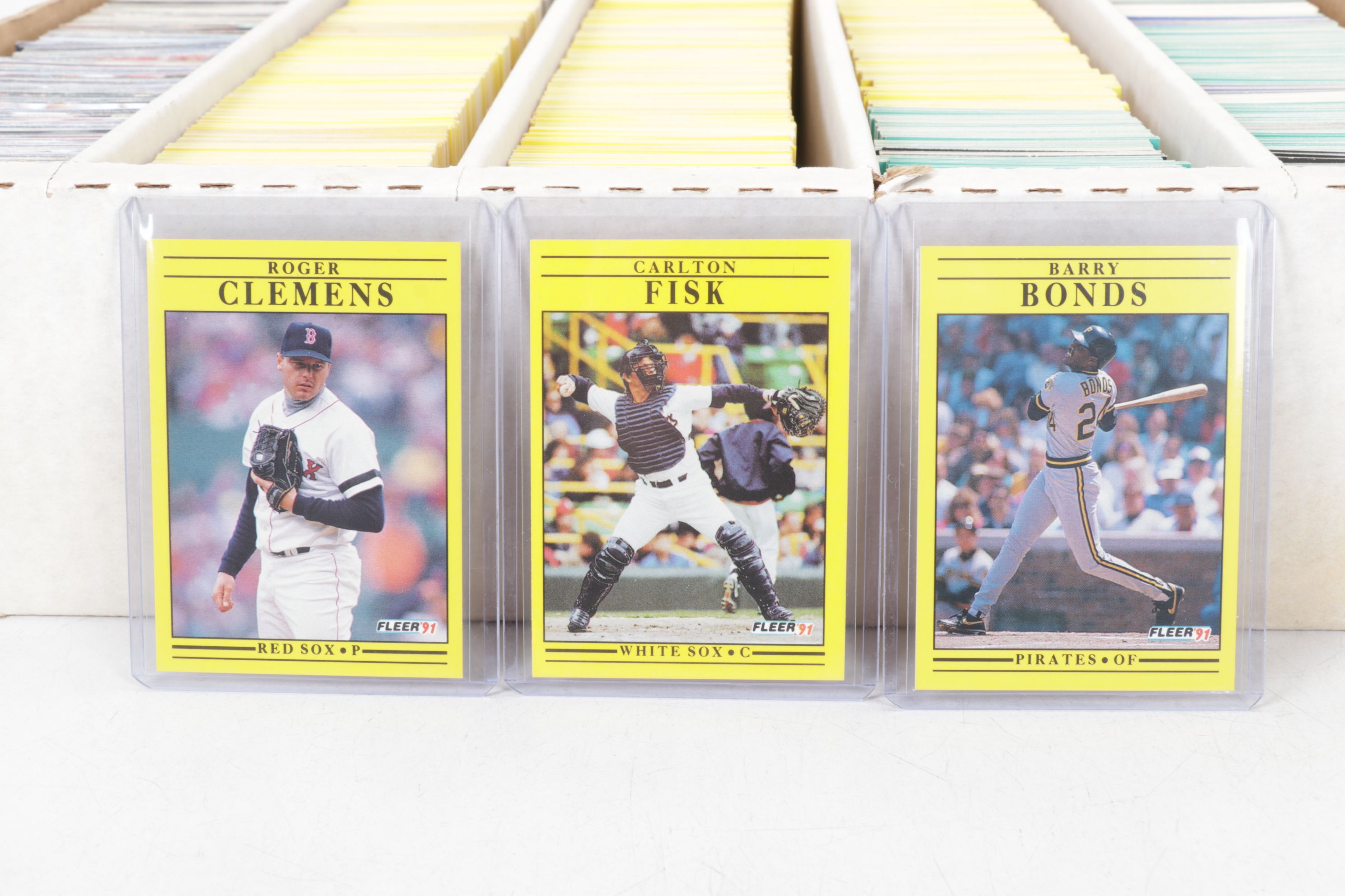 5,000 Assorted Topps, Score and Fleer Mint Condition Baseball Cards, 1989-1997