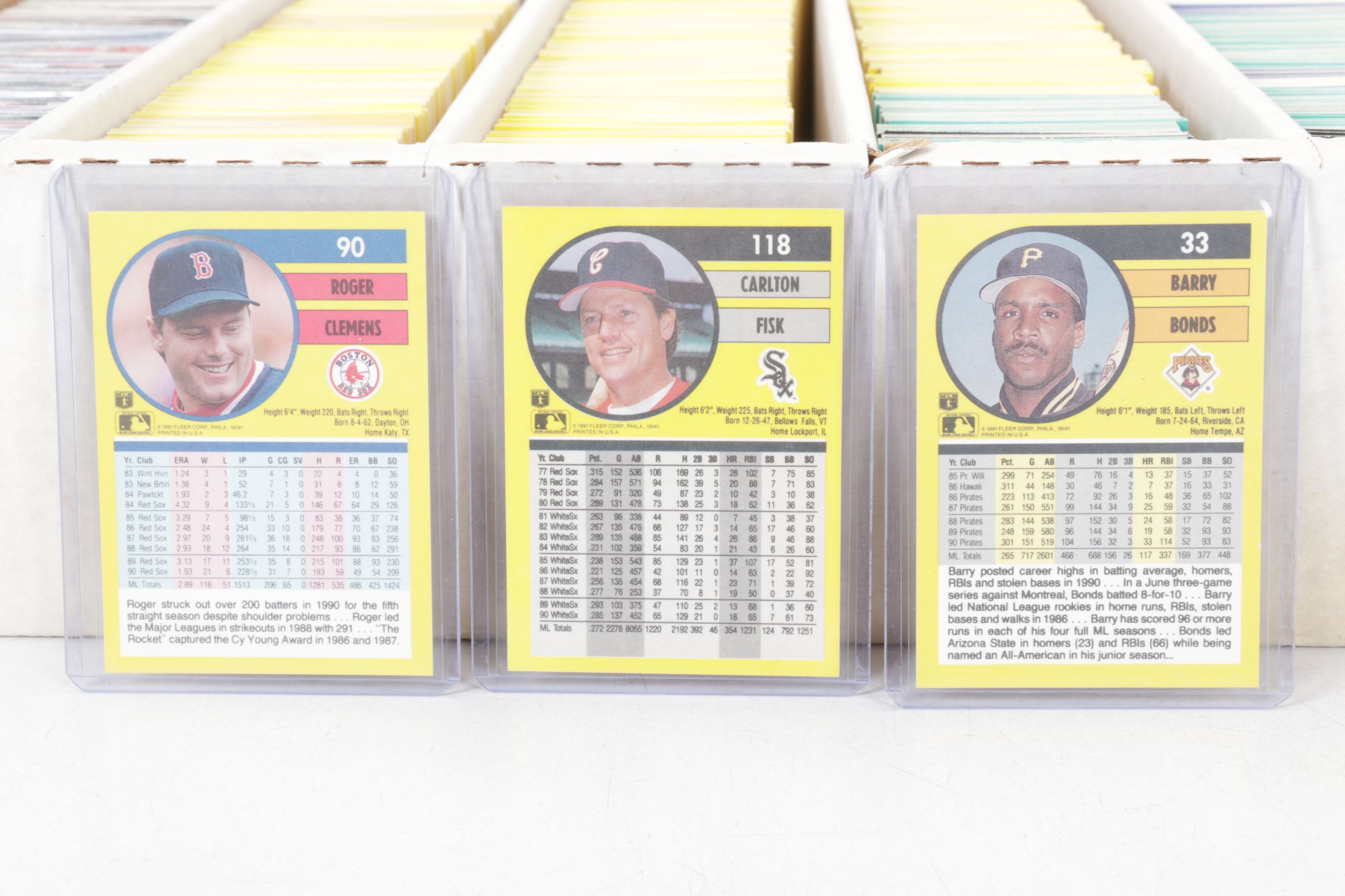 5,000 Assorted Topps, Score and Fleer Mint Condition Baseball Cards, 1989-1997