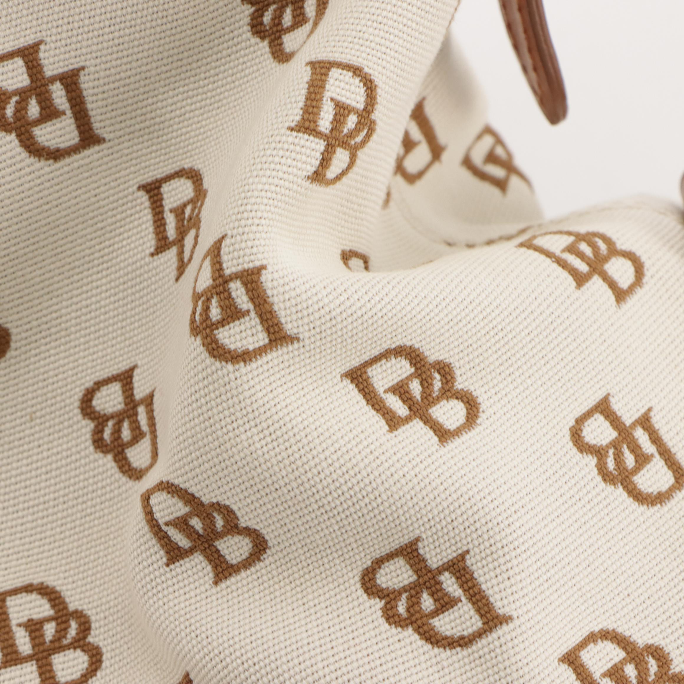 Brahmin "Teresa" Pecan Woven Leather Shoulder Bag, Dooney & Bourke Slouch Bag