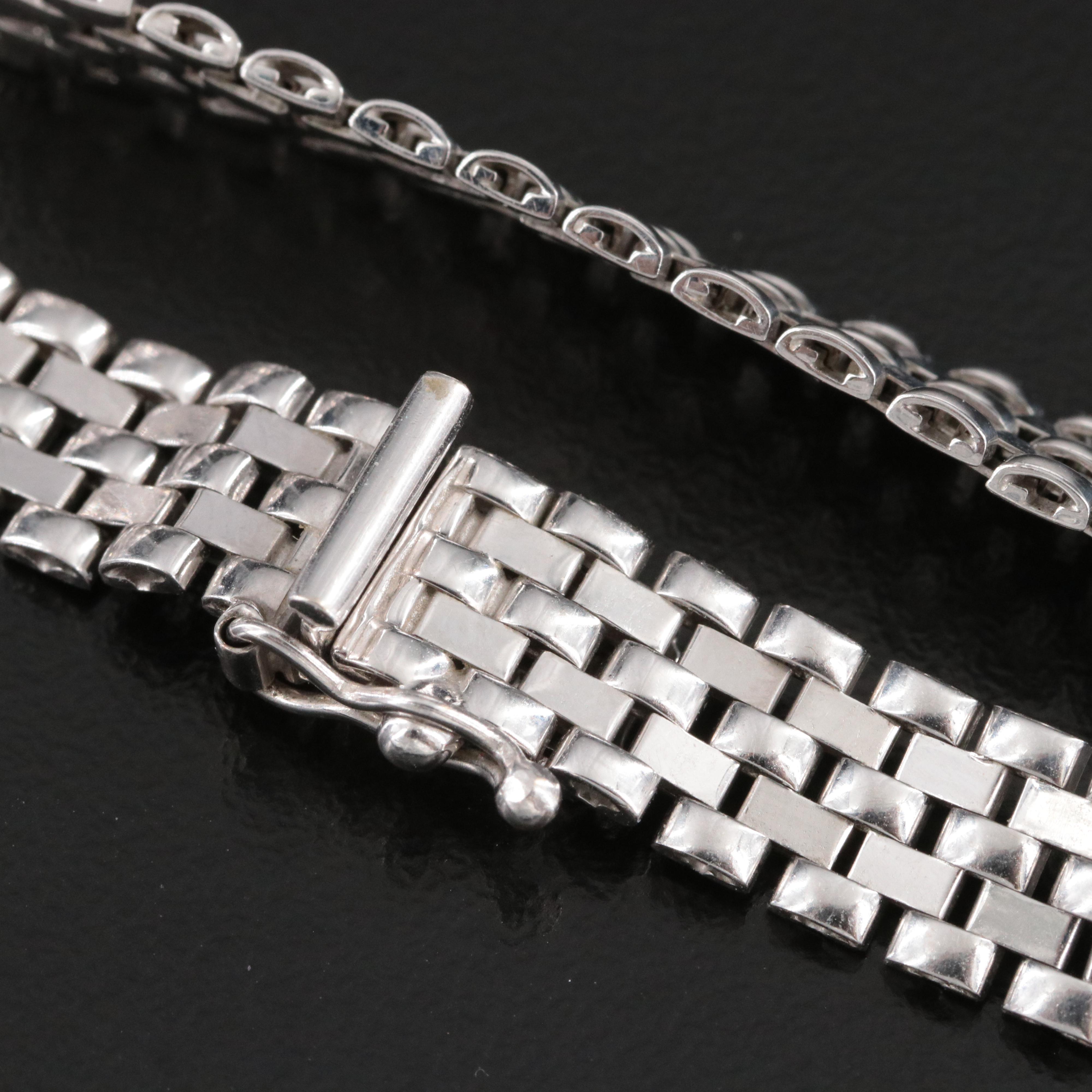 Italian 14K Panther Chain Bracelet
