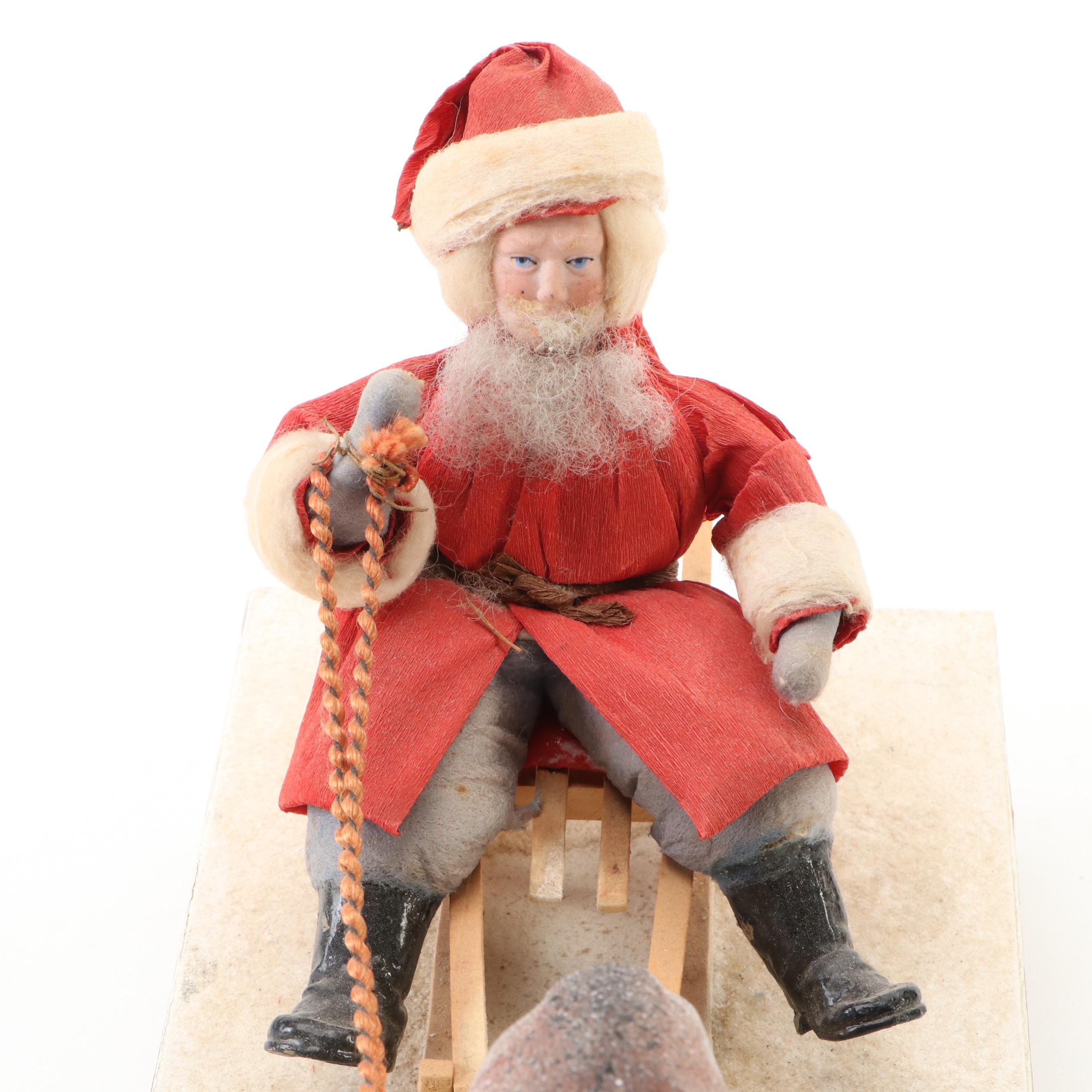 German Santa Claus Candy Box