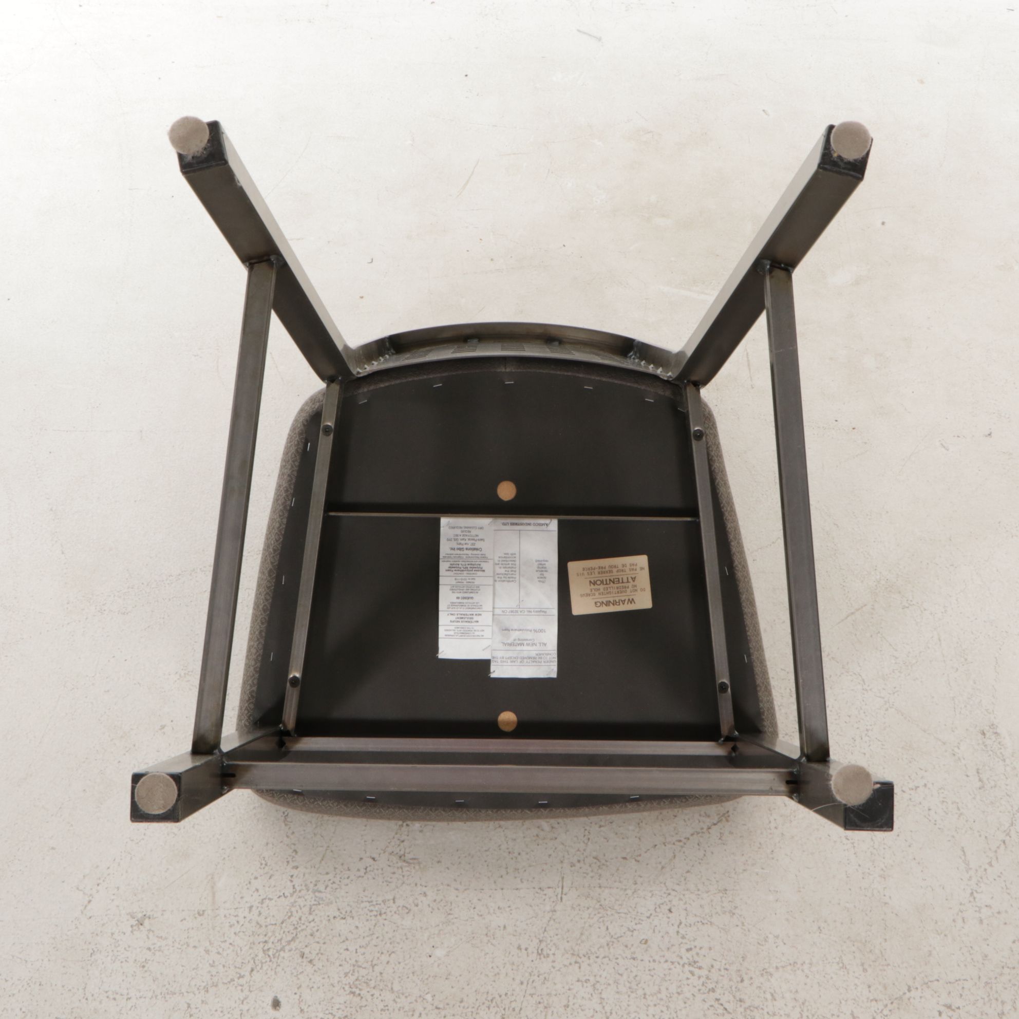 Creations Gibo Contemporary Metal Frame Side Chair