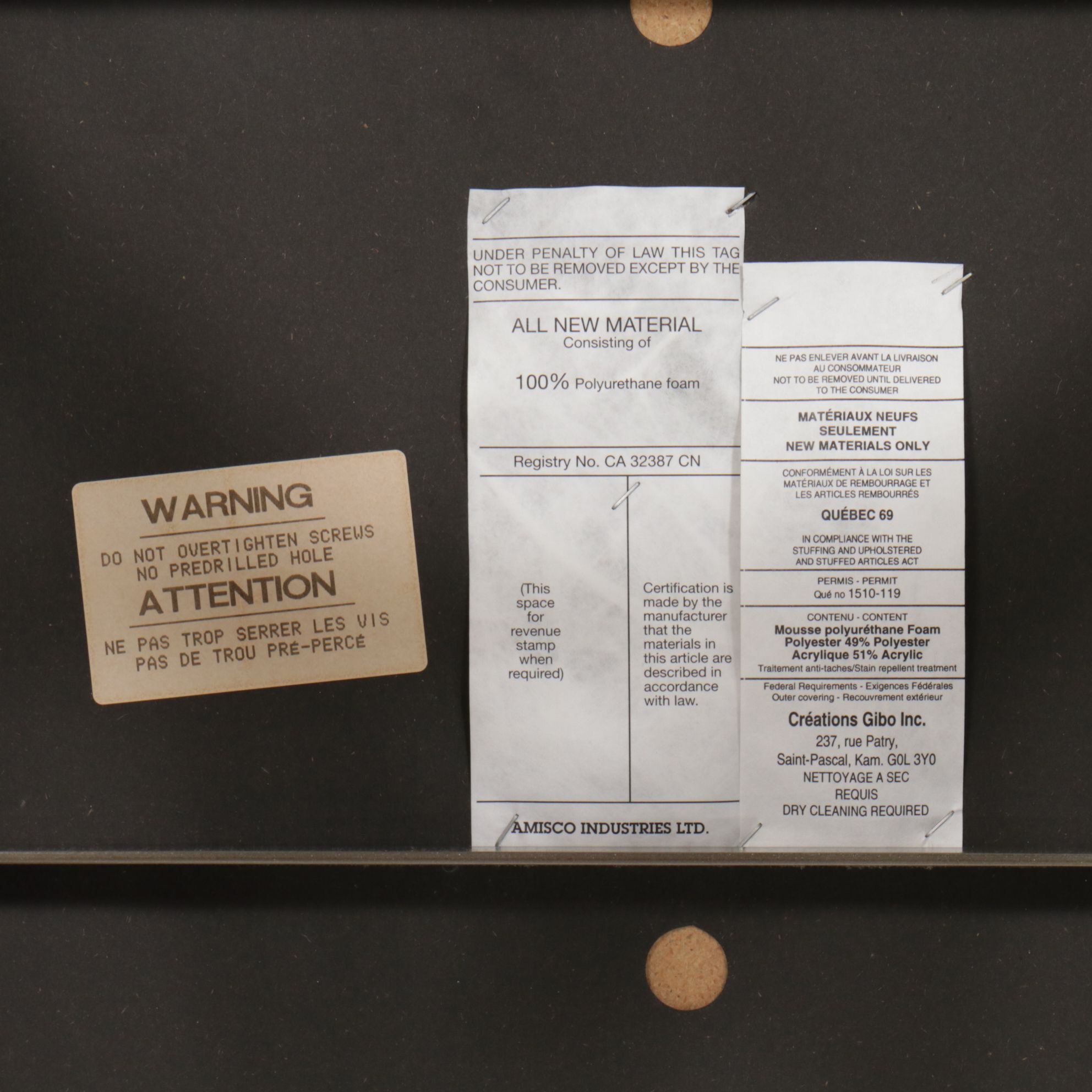 Creations Gibo Contemporary Metal Frame Side Chair