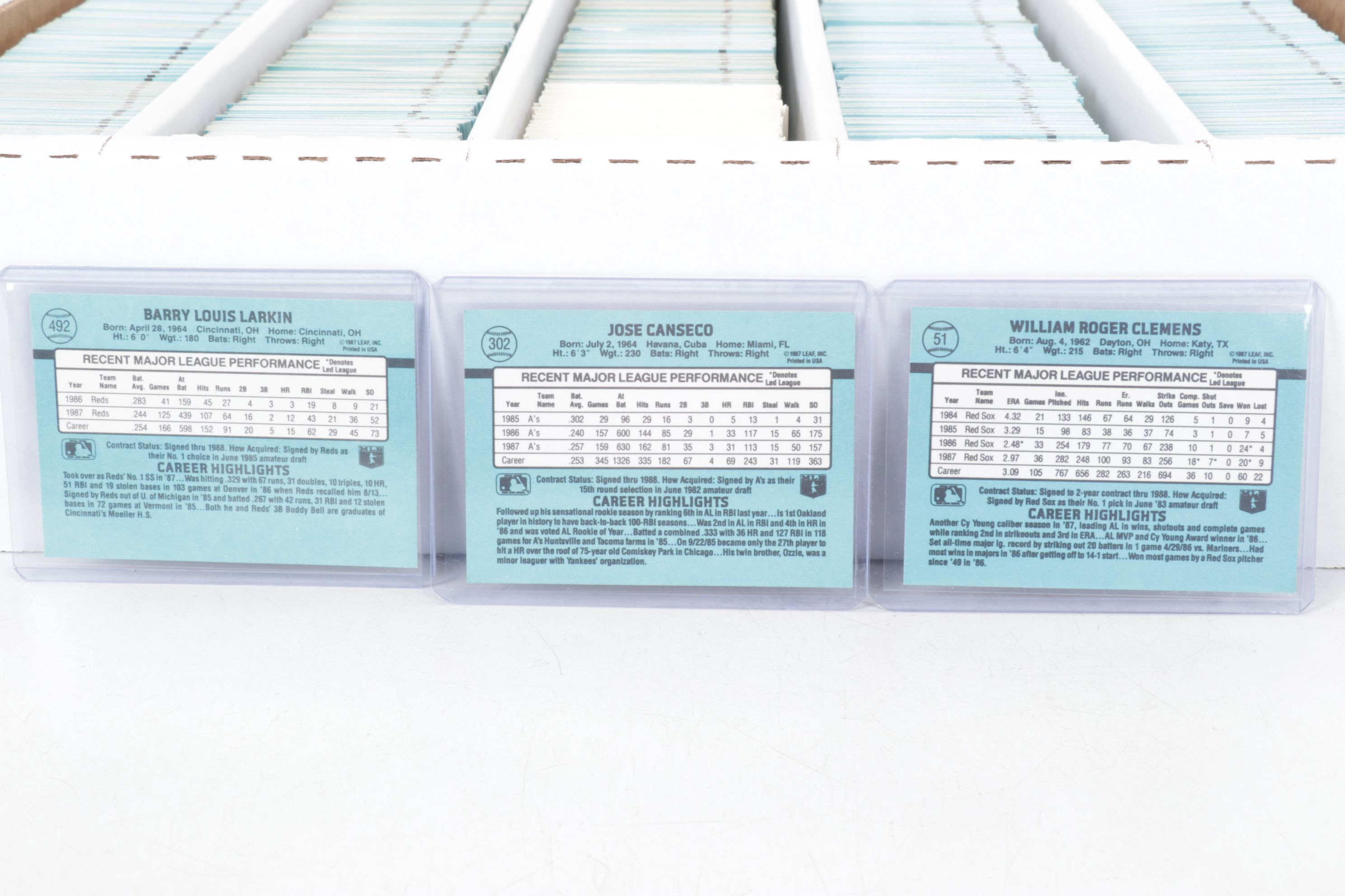 5,000 Mint Condition 1988 Donruss Cello Case Baseball Cards