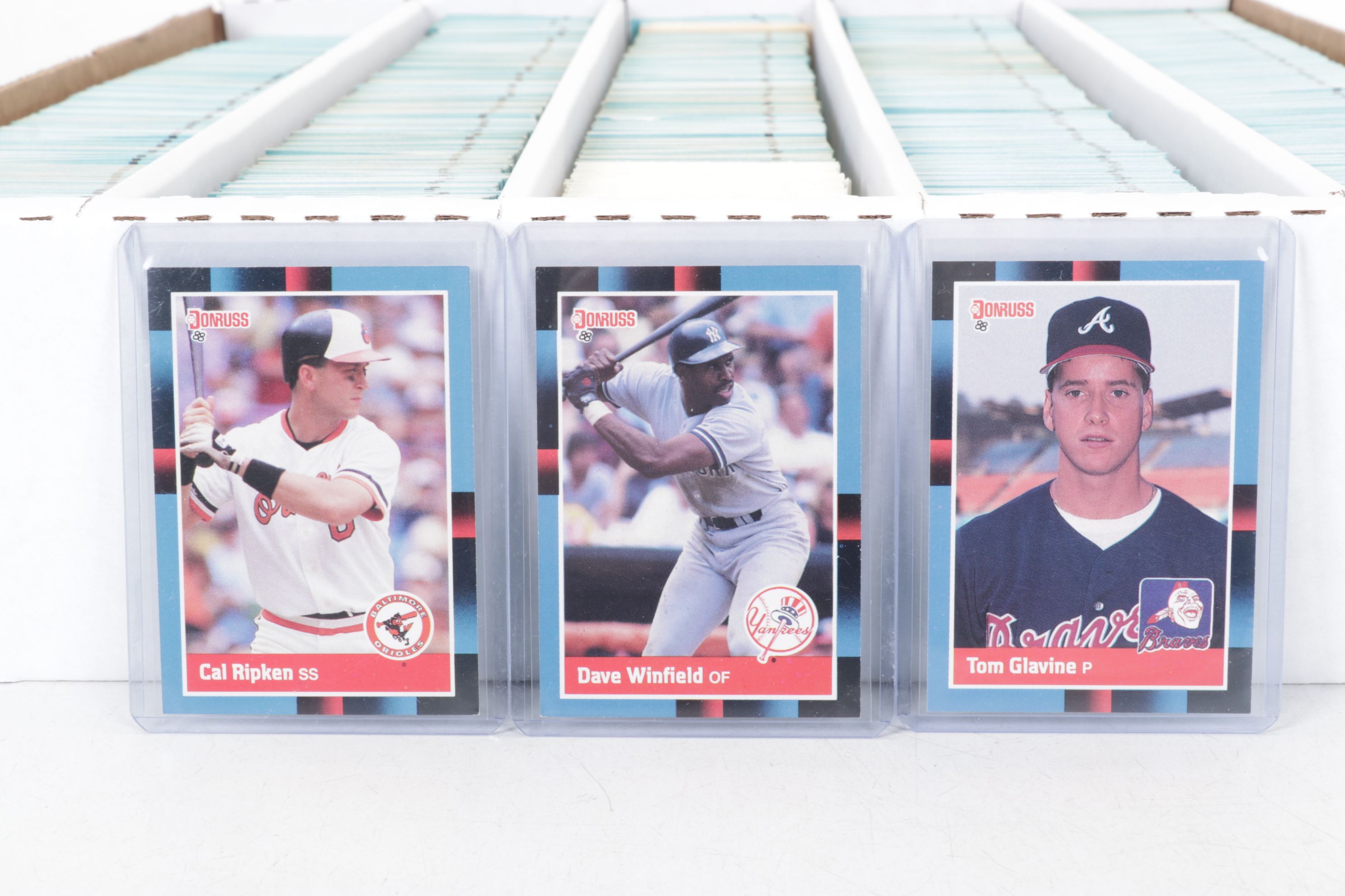 5,000 Mint Condition 1988 Donruss Cello Case Baseball Cards