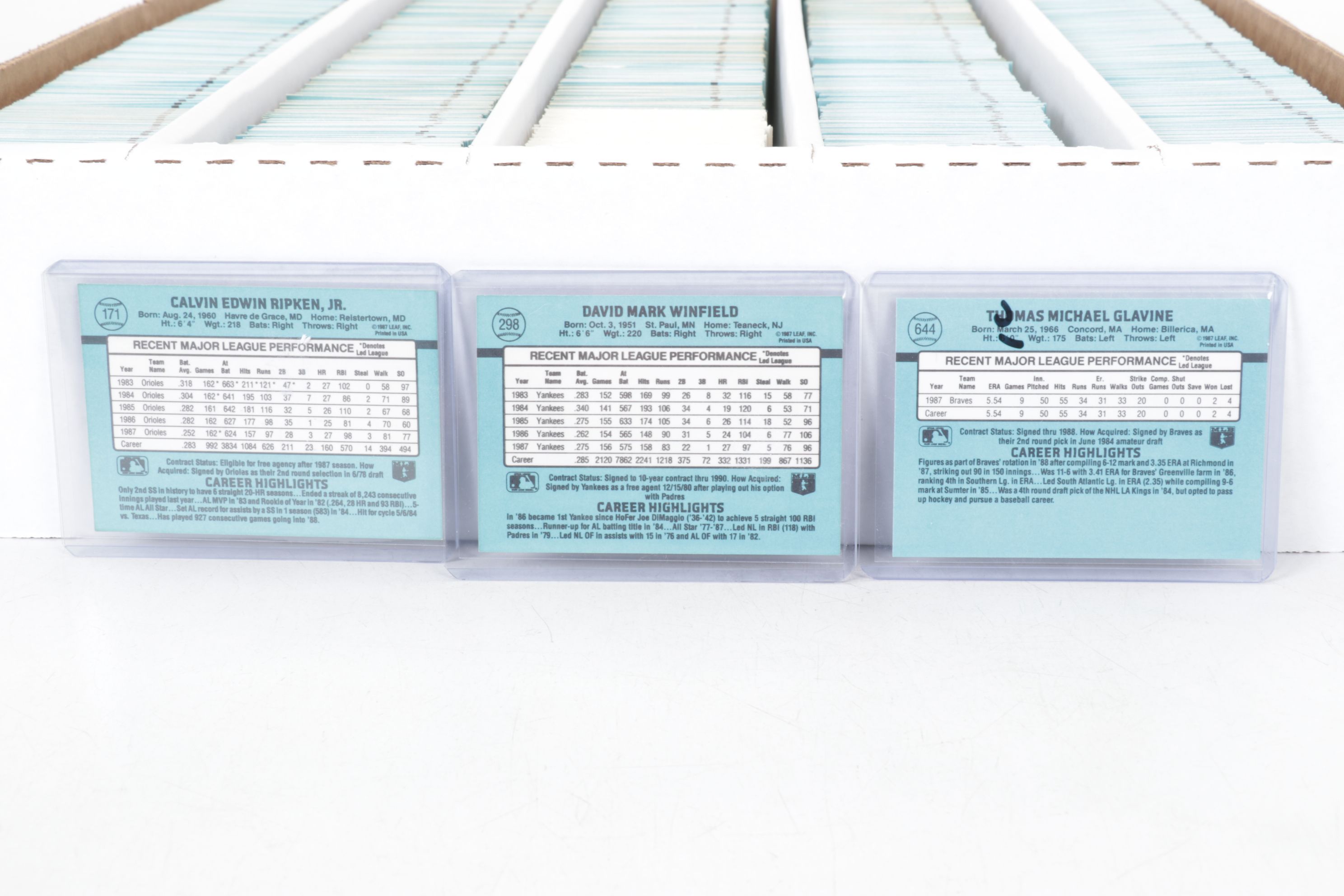 5,000 Mint Condition 1988 Donruss Cello Case Baseball Cards