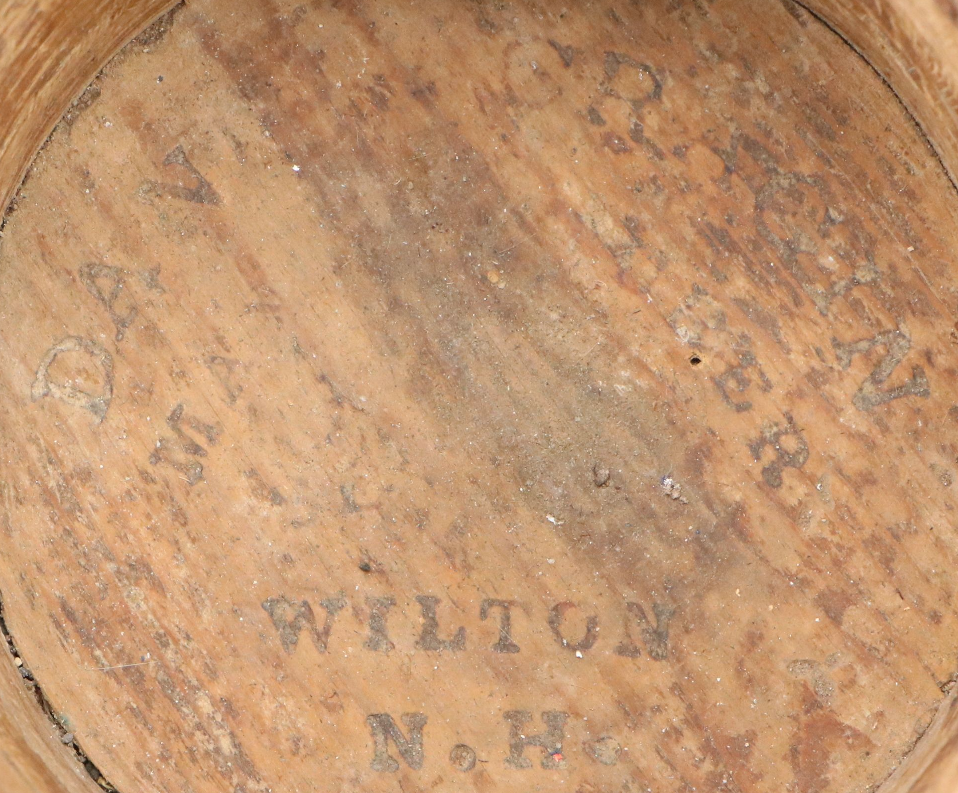 Daniel Cragin Dry Measure Wood Buckets, Late 19th Century