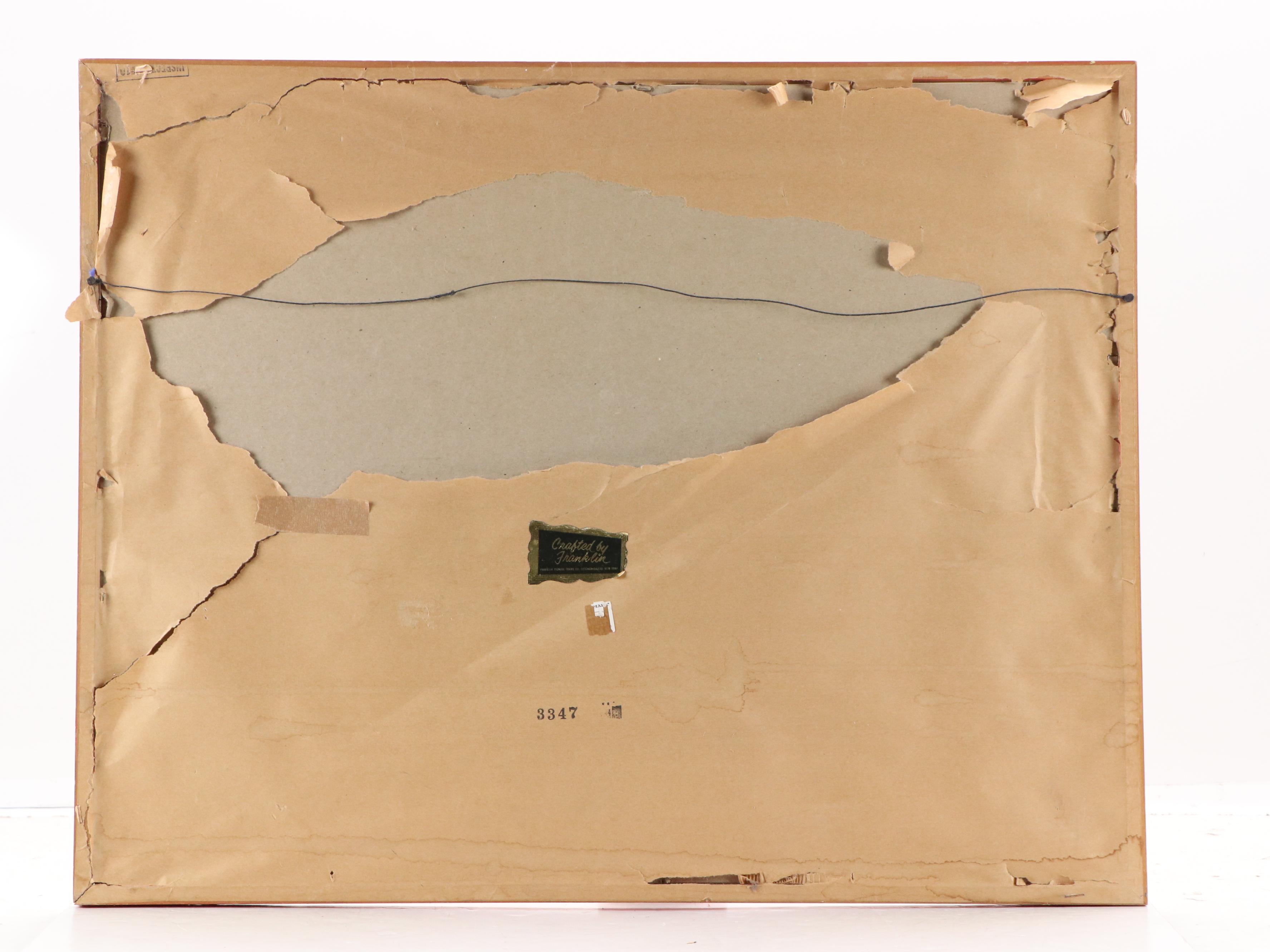 Lithograph After Henri de Toulouse-Lautrec "La Troupe de Mademoiselle Eglantine"