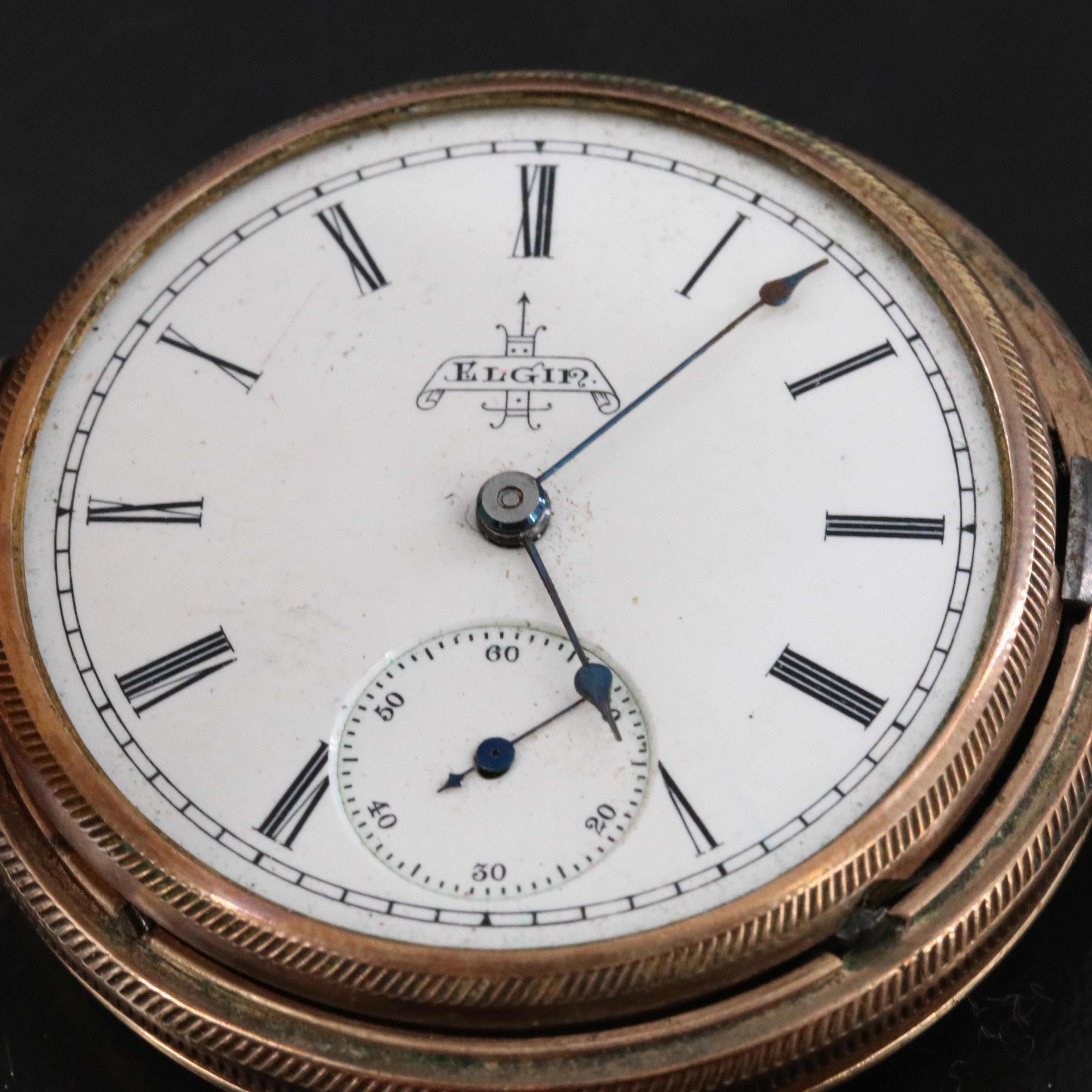 1890 Elgin Gold-Filled Pocket Watch