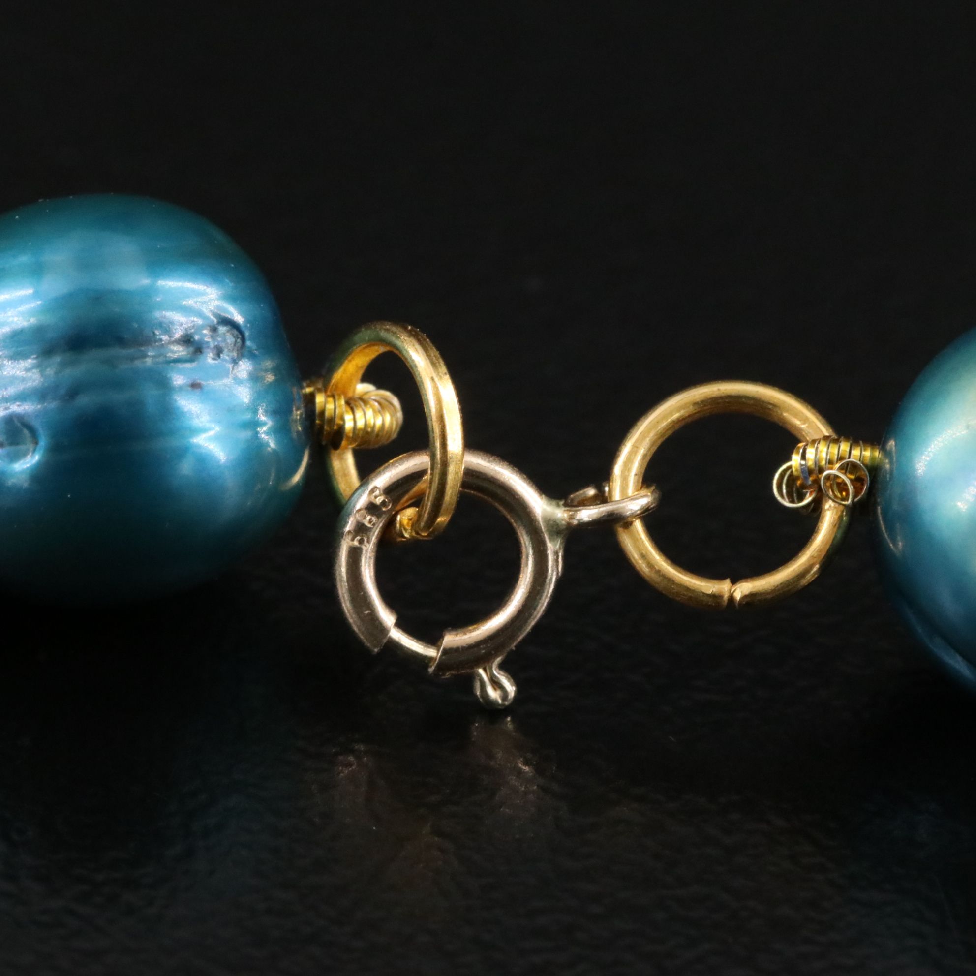 9.00 – 9.50 MM Pearl Necklace with 14K Clasp