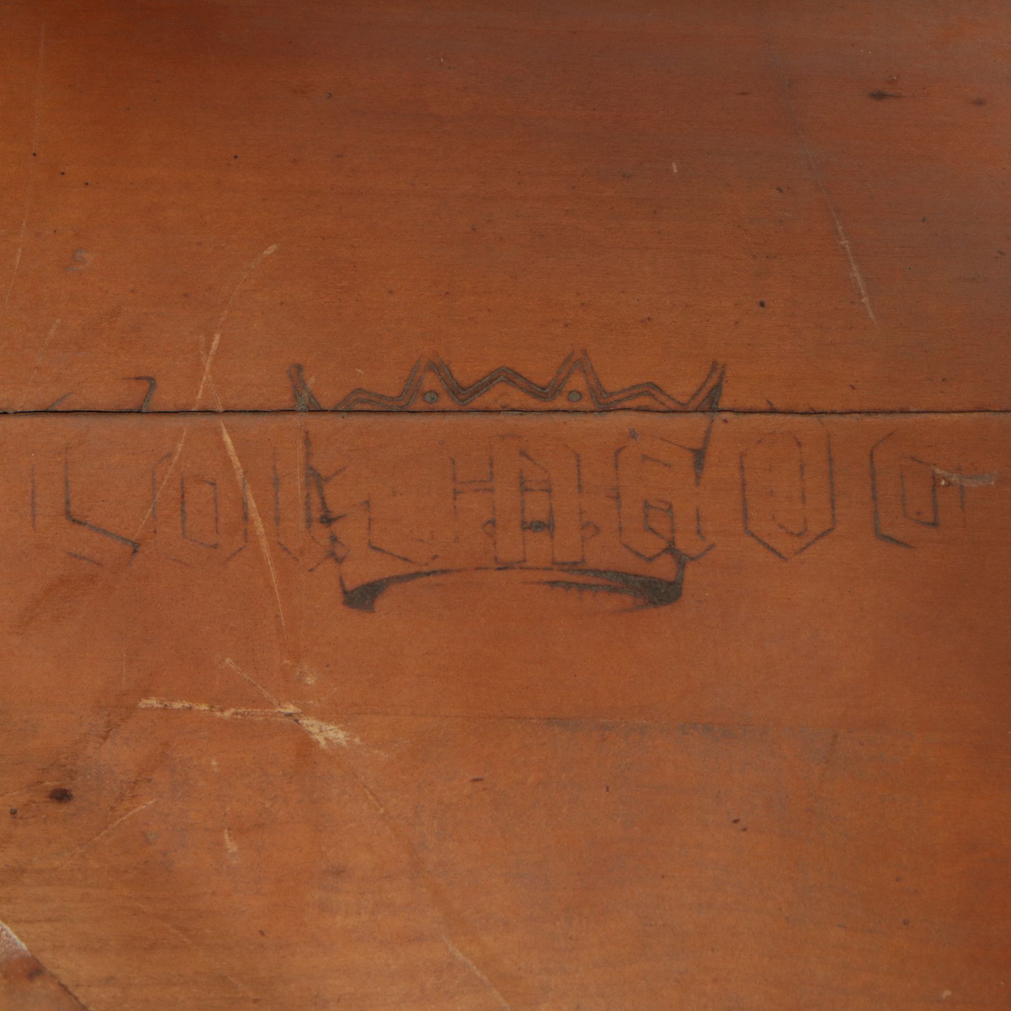 Coronado Southwestern Style Coffee Table with Hand Painted Flowers