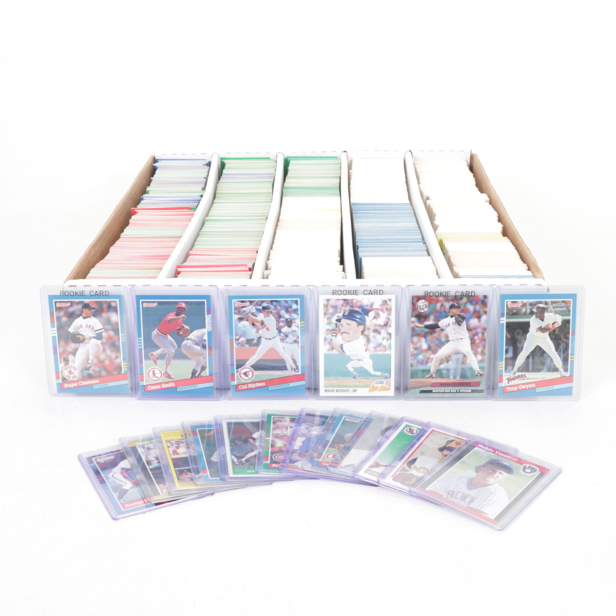 5,000 Mint Condition 1990-1992 Donruss, Score and Fleer Baseball Cards