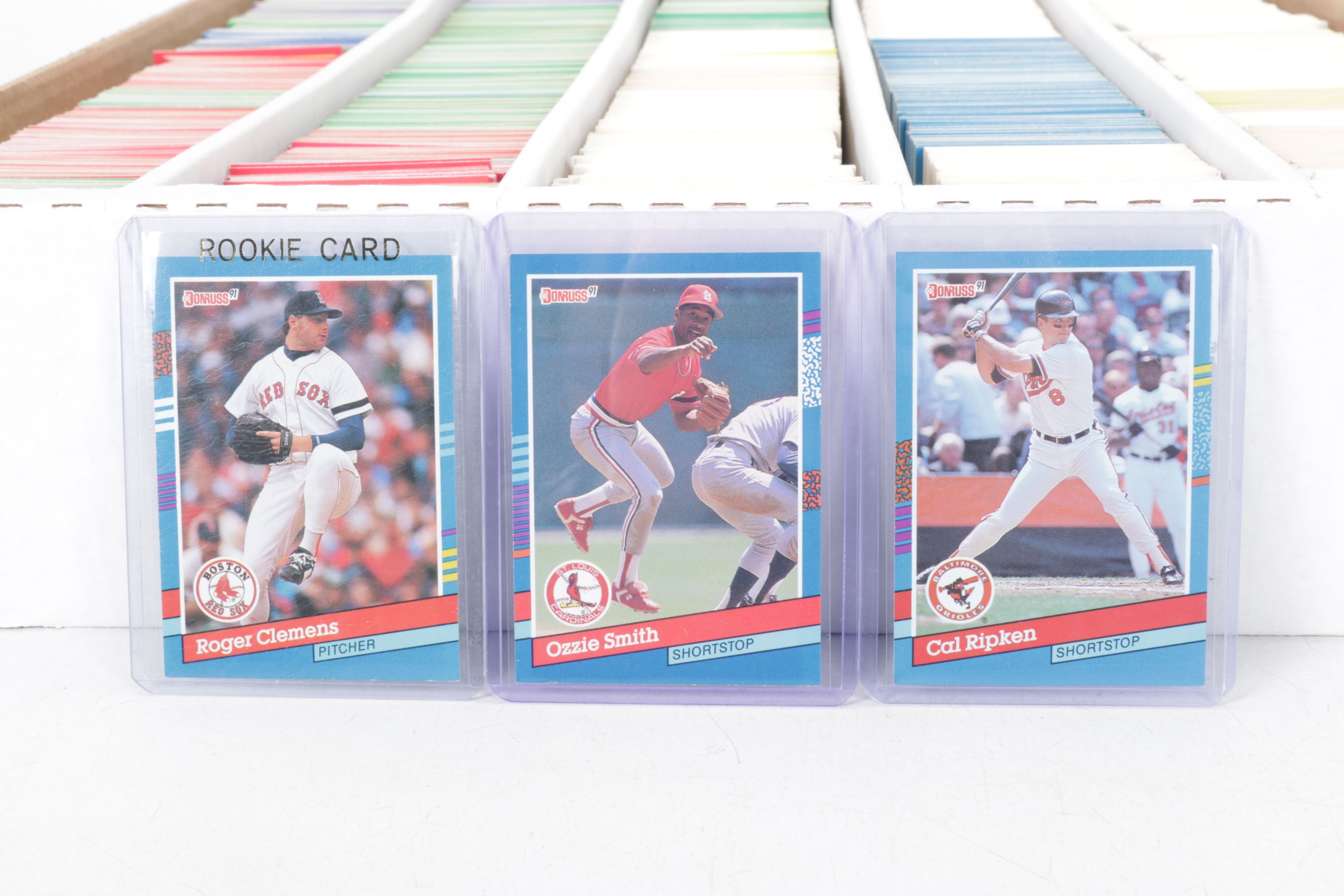 5,000 Mint Condition 1990-1992 Donruss, Score and Fleer Baseball Cards