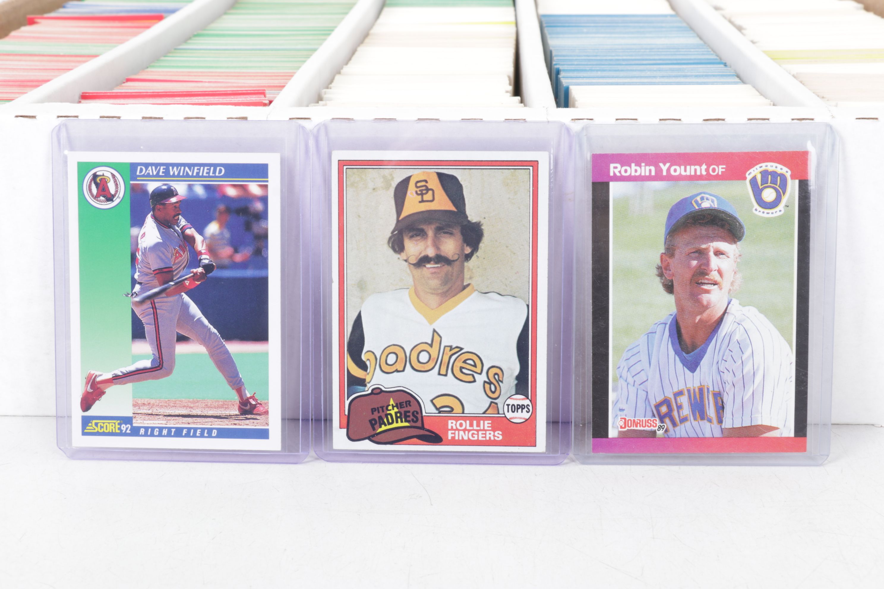 5,000 Mint Condition 1990-1992 Donruss, Score and Fleer Baseball Cards