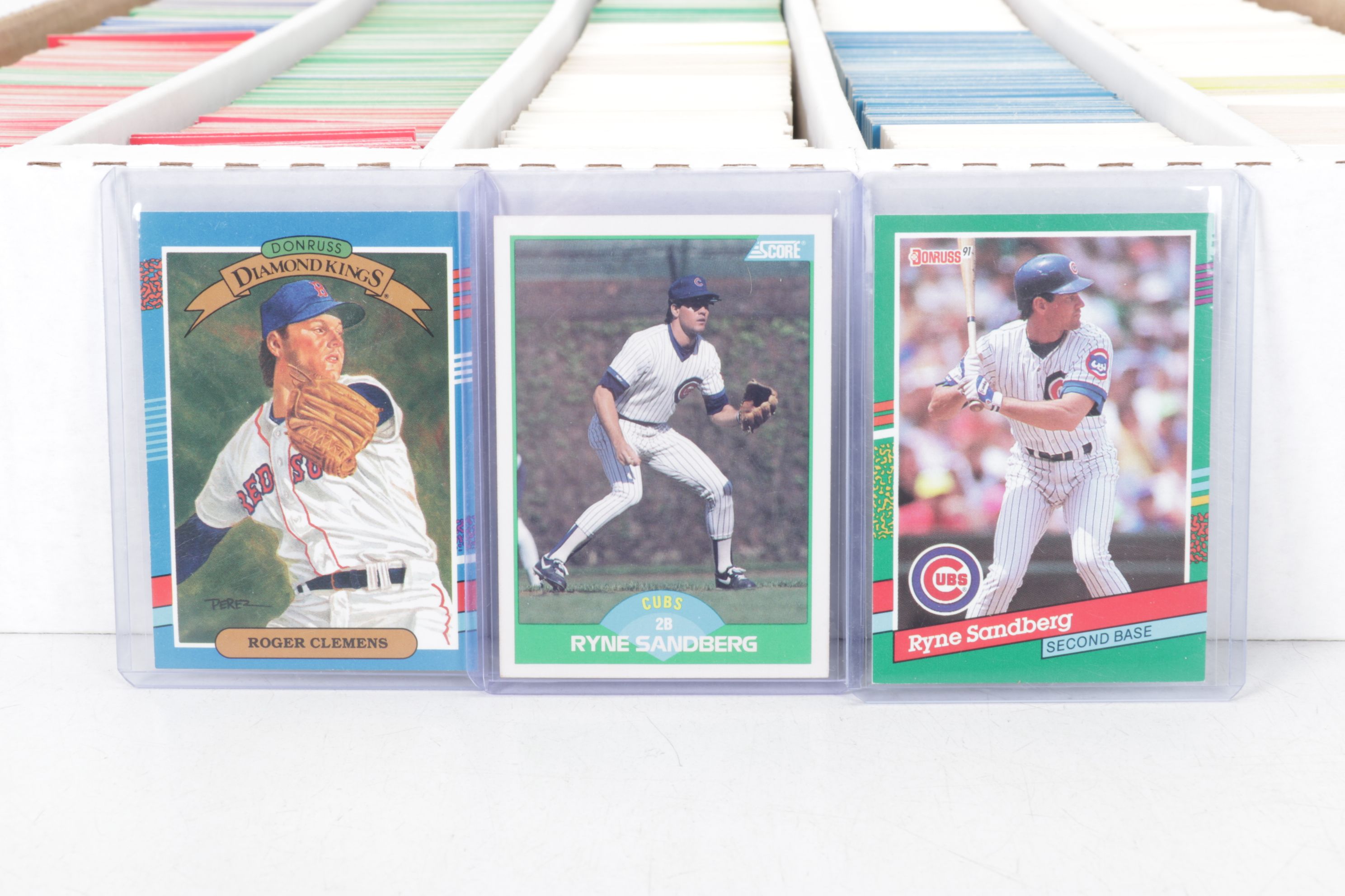 5,000 Mint Condition 1990-1992 Donruss, Score and Fleer Baseball Cards
