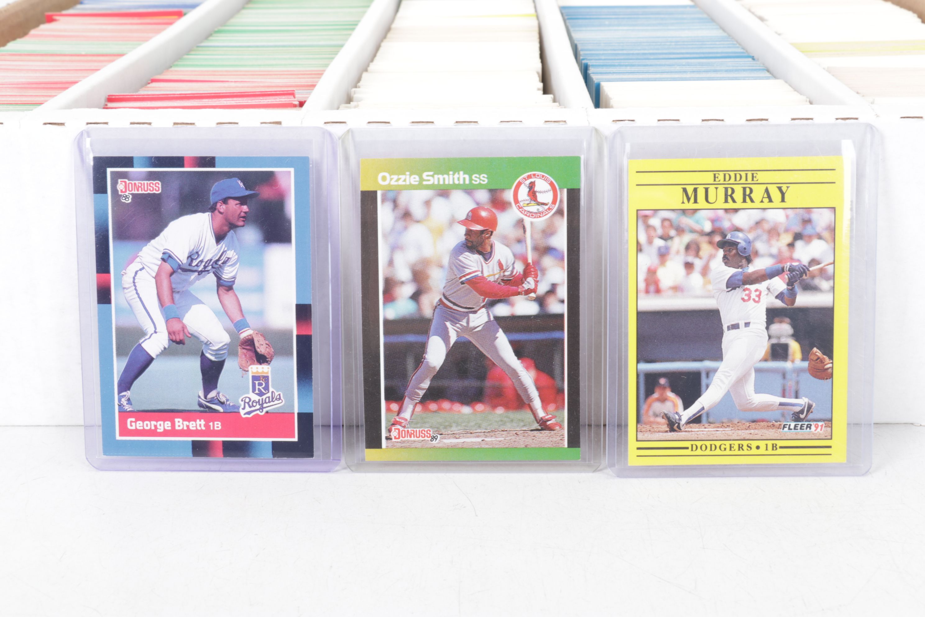 5,000 Mint Condition 1990-1992 Donruss, Score and Fleer Baseball Cards