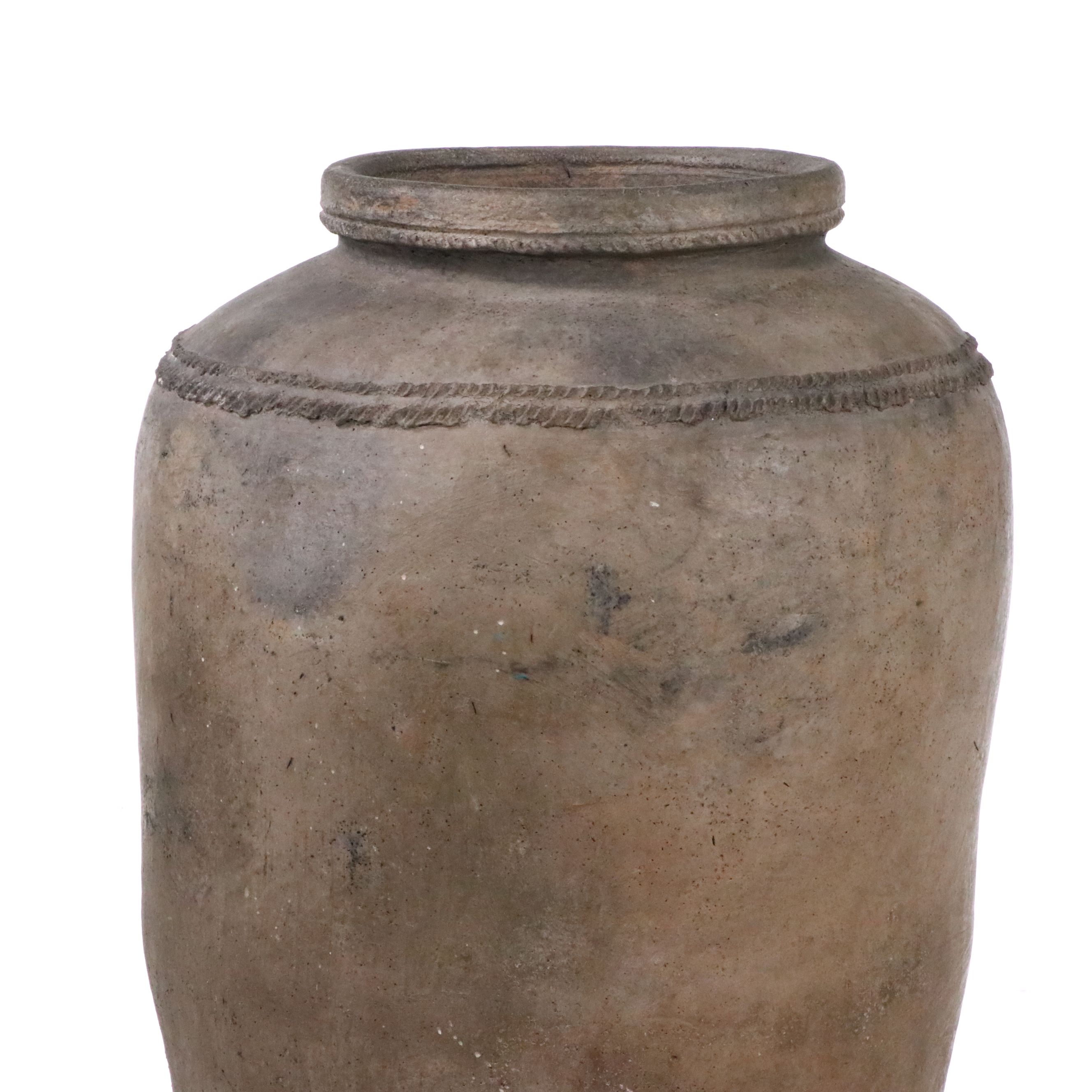 Mediterranean Style Large Ceramic Olive Jar