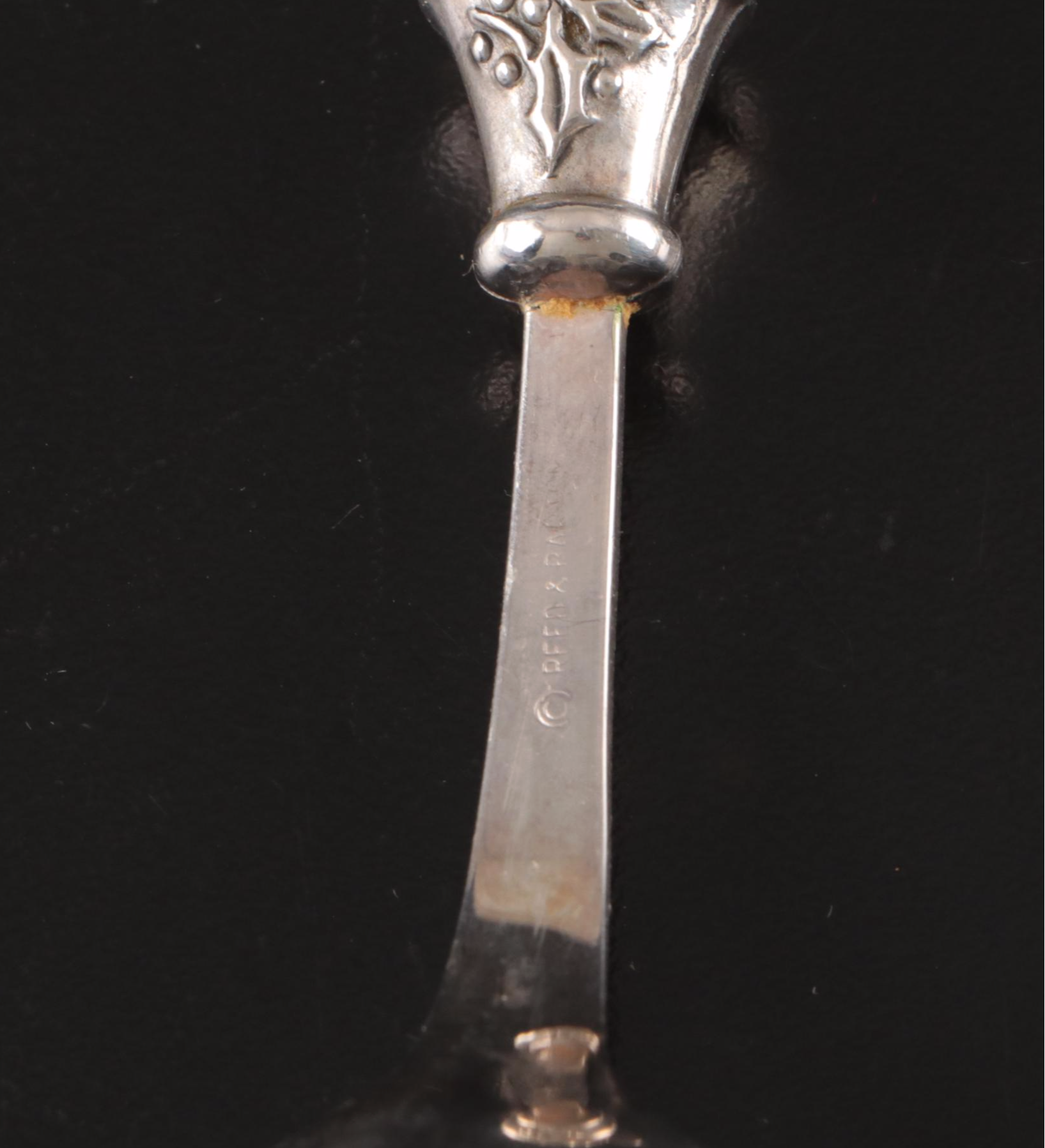 Reed & Barton "A Christmas Carol" Silver Plate Spoons, Late 20th Century