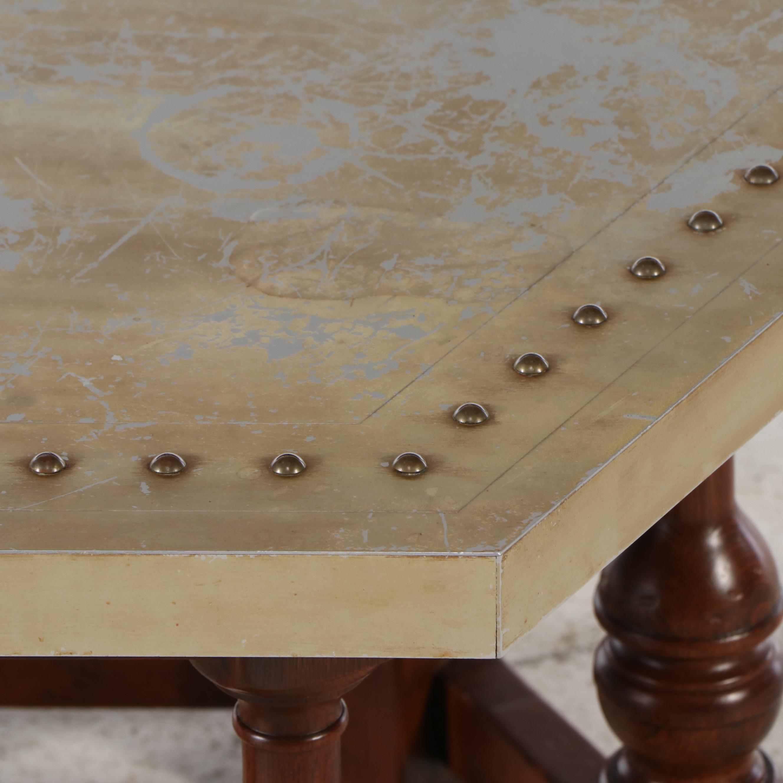 Wooden Hexagonal Coffee Table