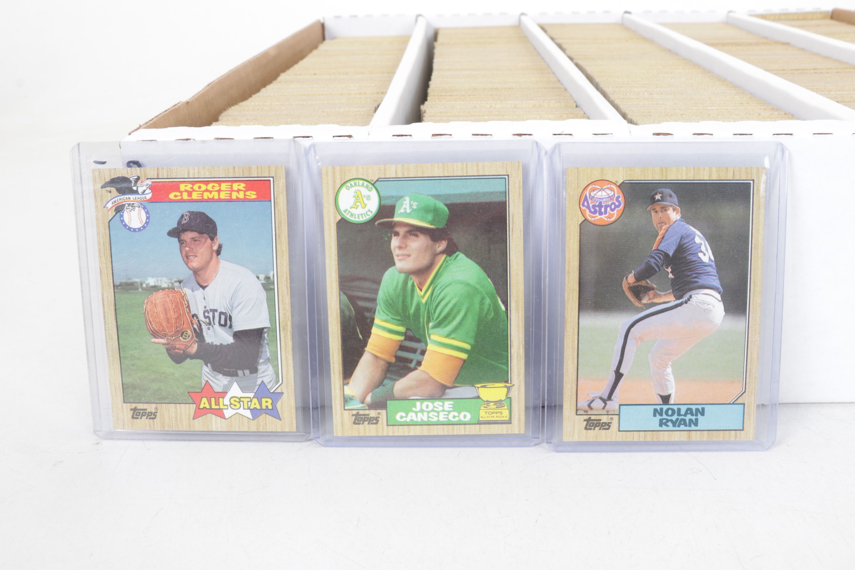 5,000 Topps Vending Cut Baseball Cards in Mint Condition, 1987