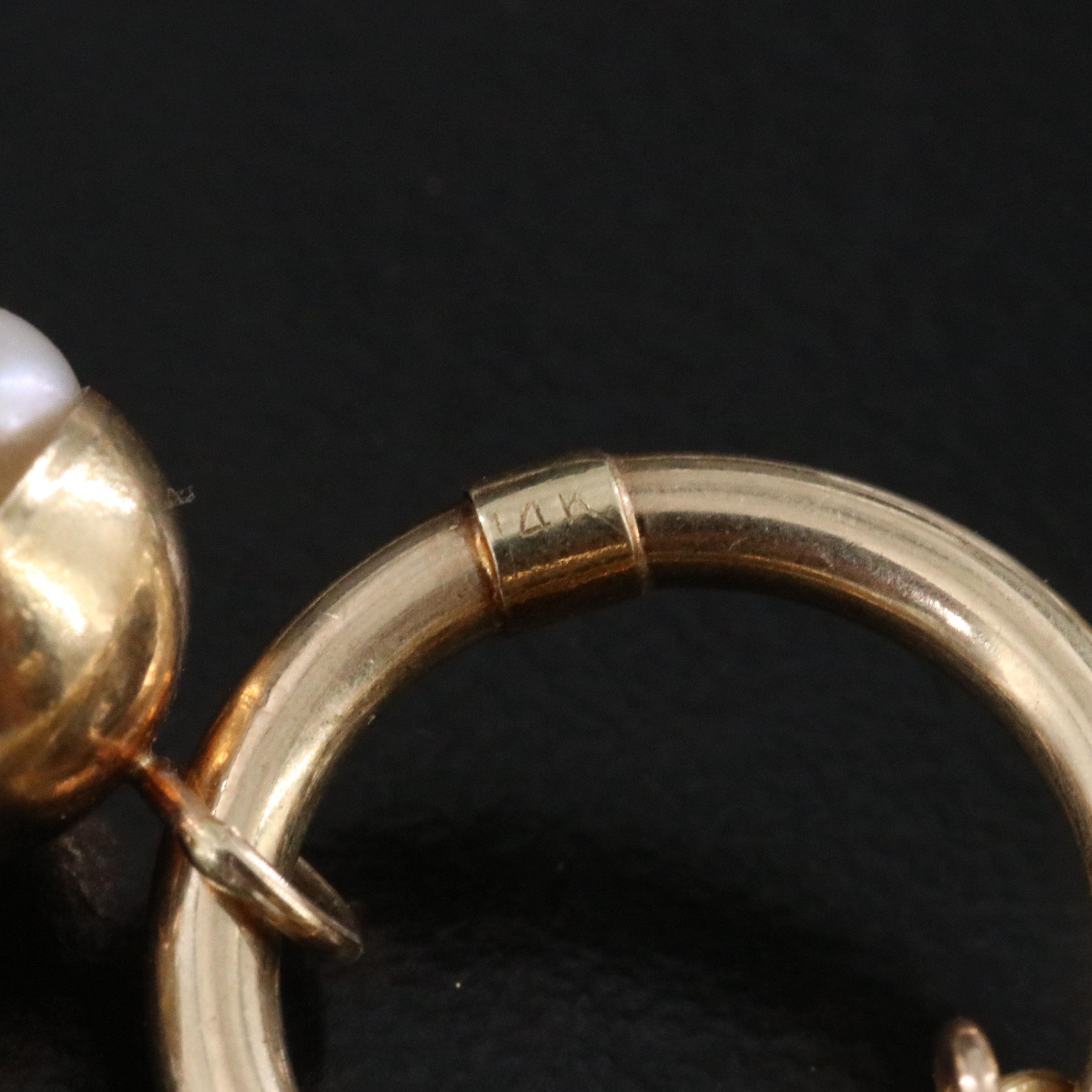 Cultured Pearl Torsade with 14K Toggle Clasp