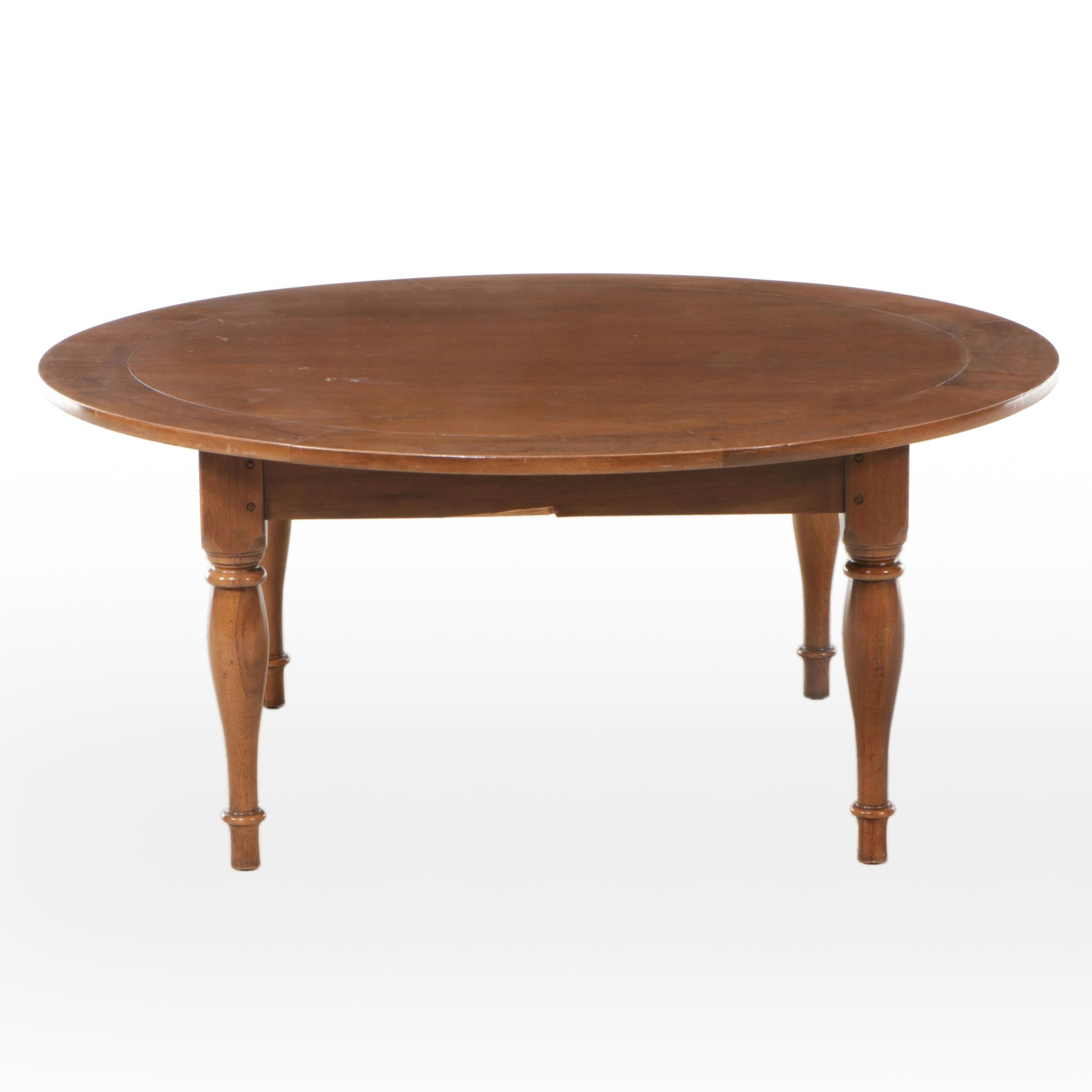 American Colonial Style Coffee Table, Mid to Late 20th Century