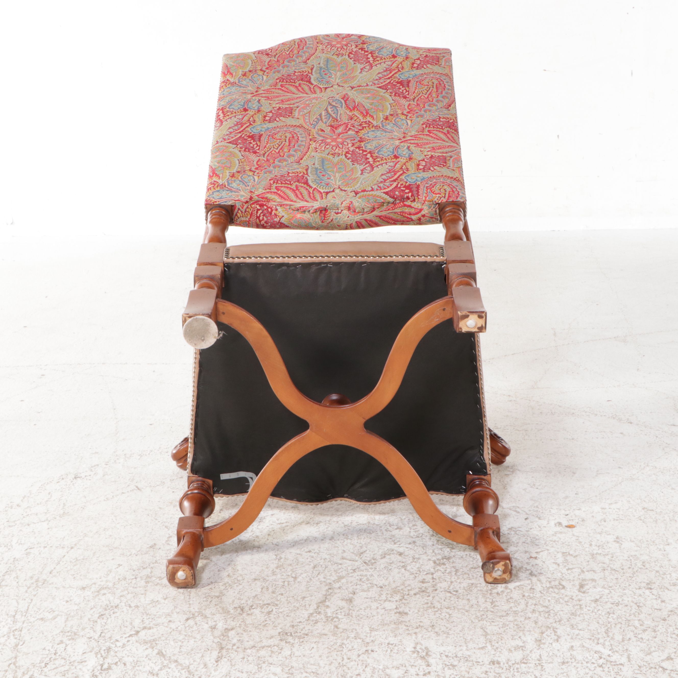 Pair of ME Designs Louis XIII Armchairs