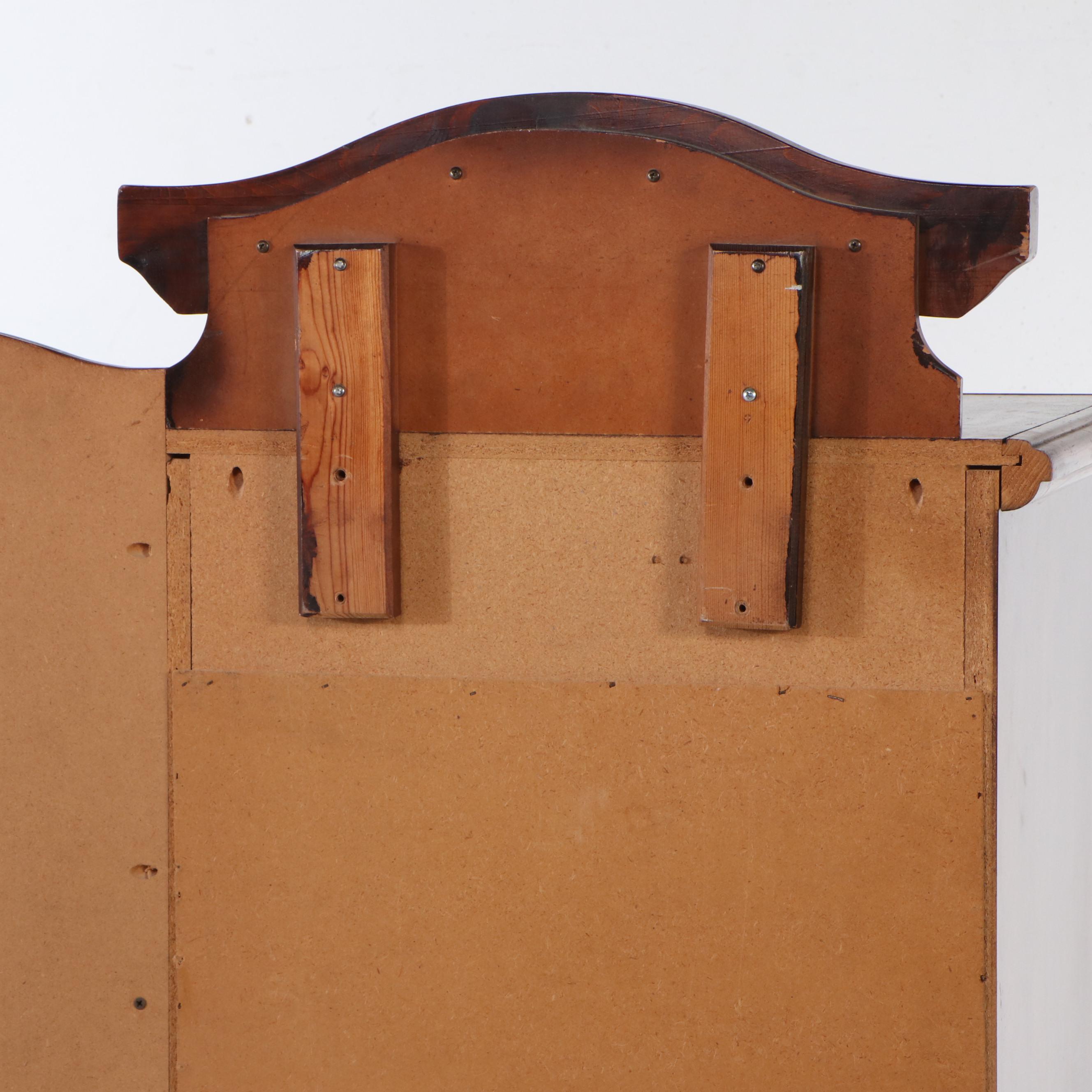 Vintage Chifferobe with Floral Decals