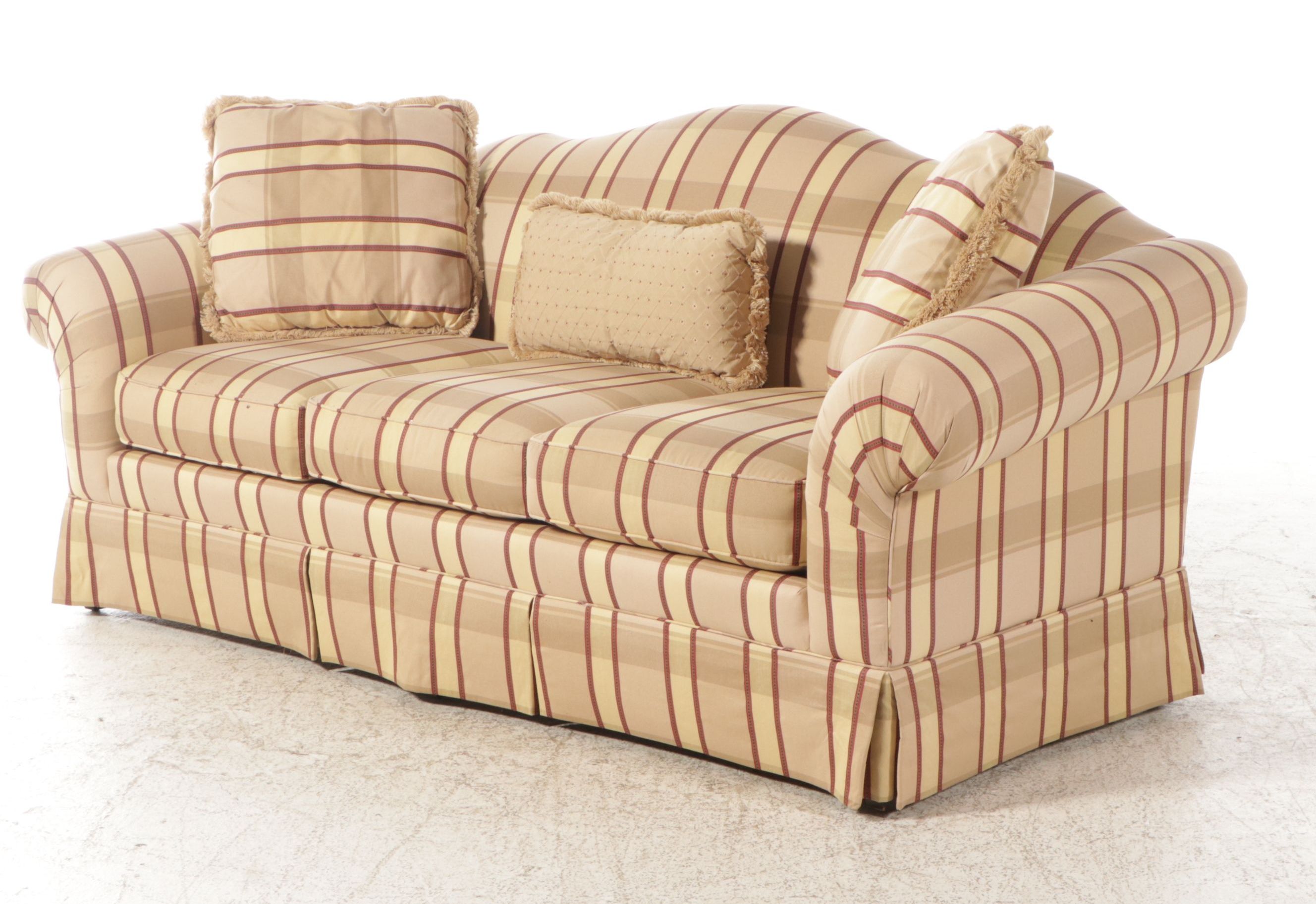 Sherrill Upholstered Camelback Sofa