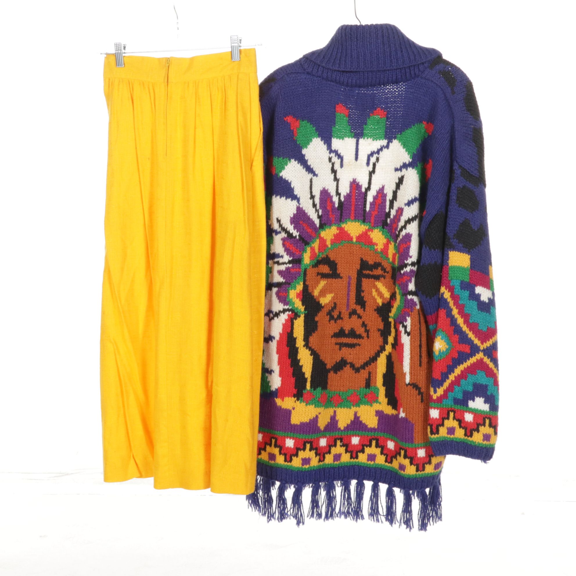 1960s White Stag Nautical Canvas Jacket with Embroidered Souvenir Jacket & More