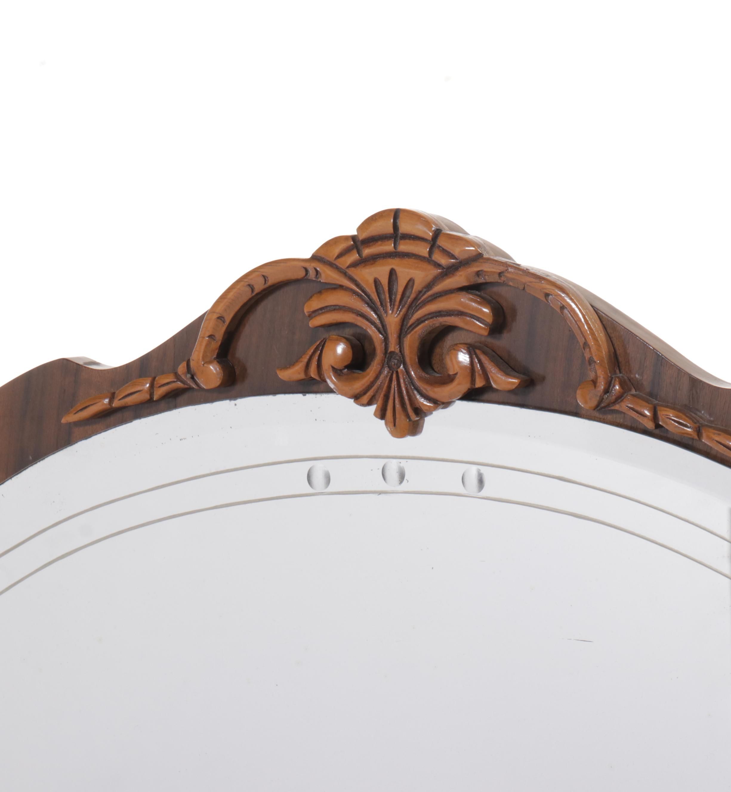 Antique Art Deco Waterfall Vanity