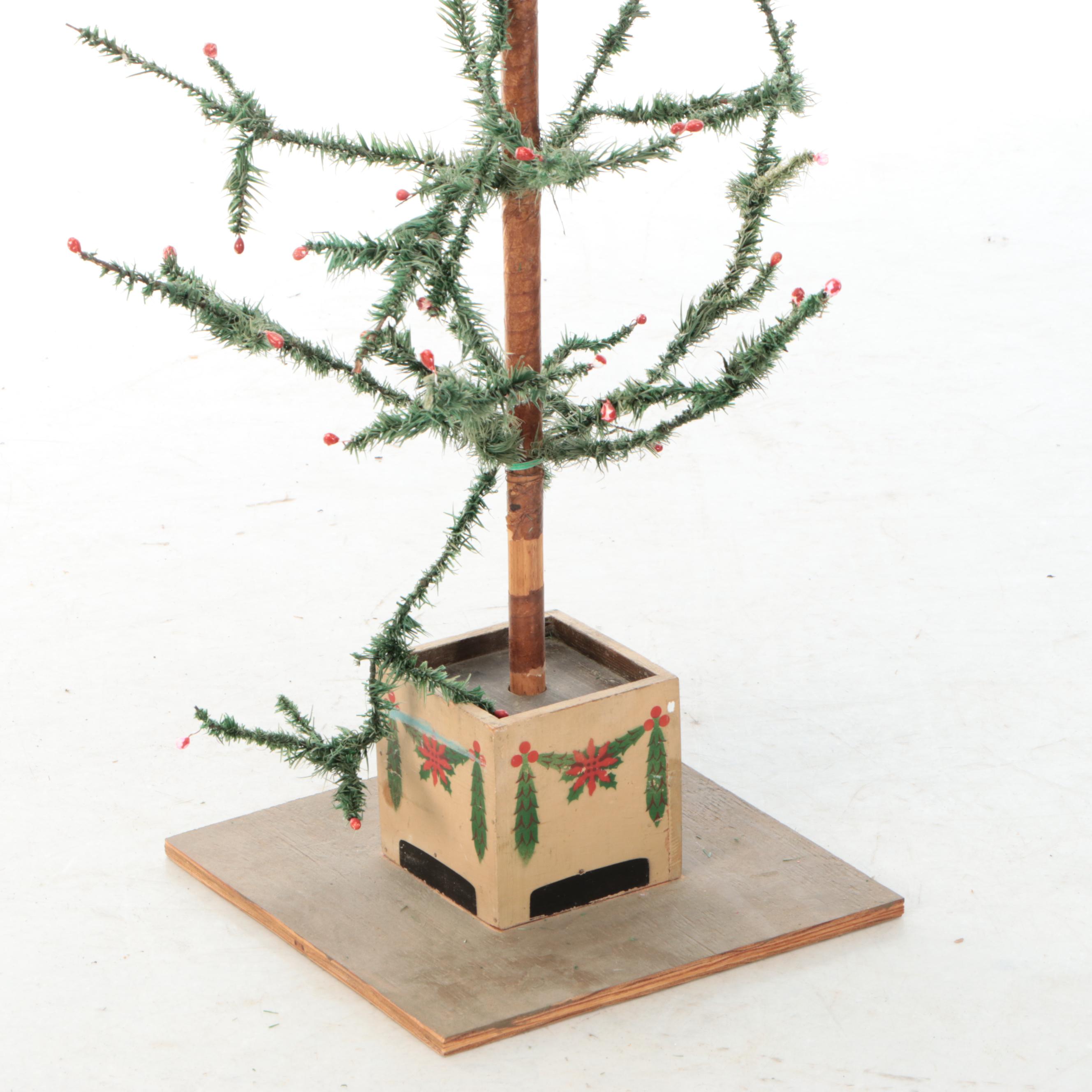 Artificial Feather Christmas Tree