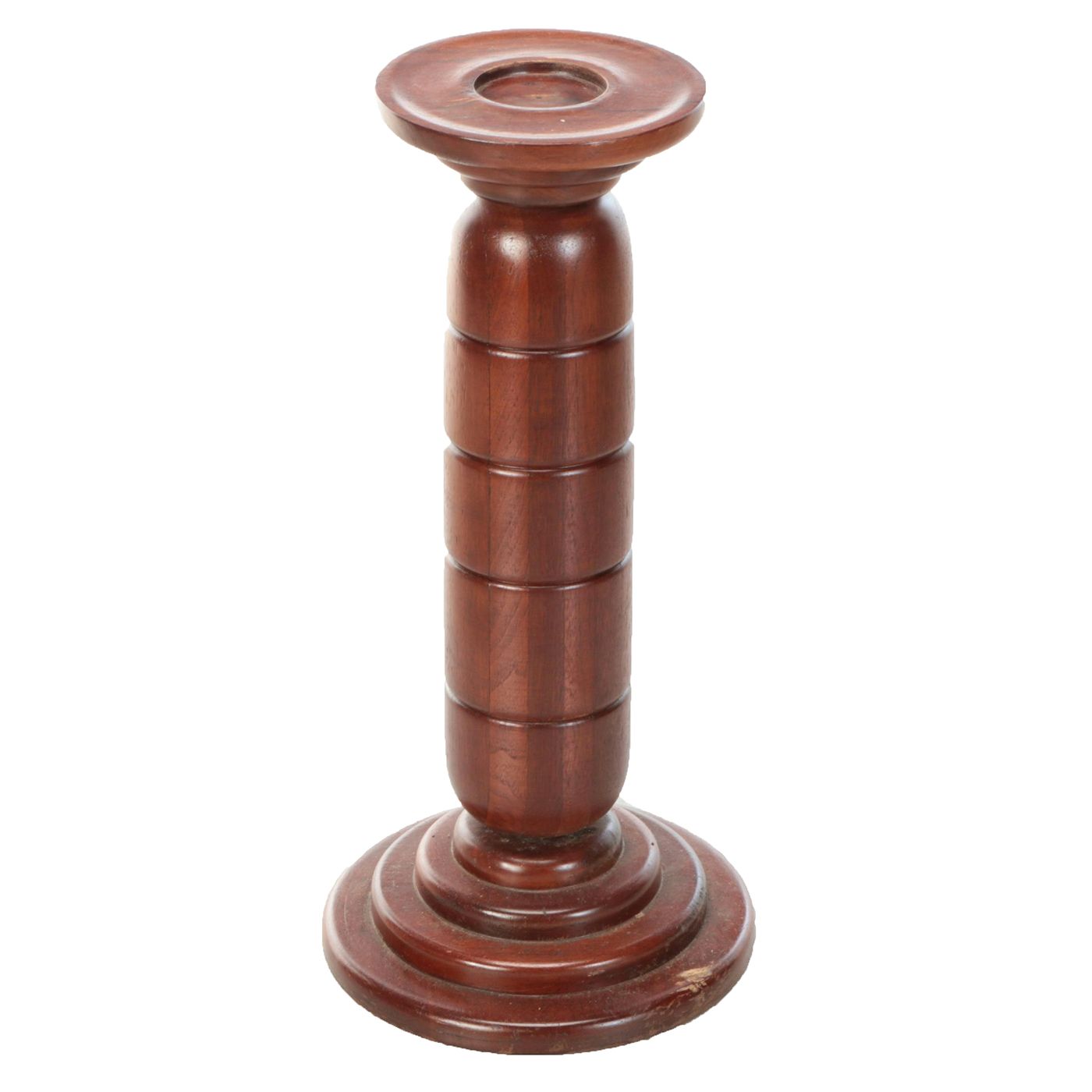 Wooden Pedestal Side Table